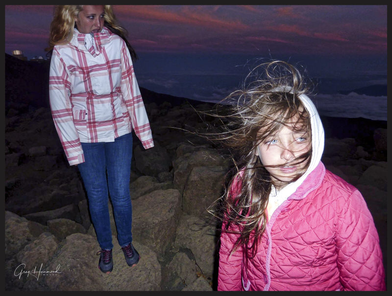 London Models Brave Haleakala