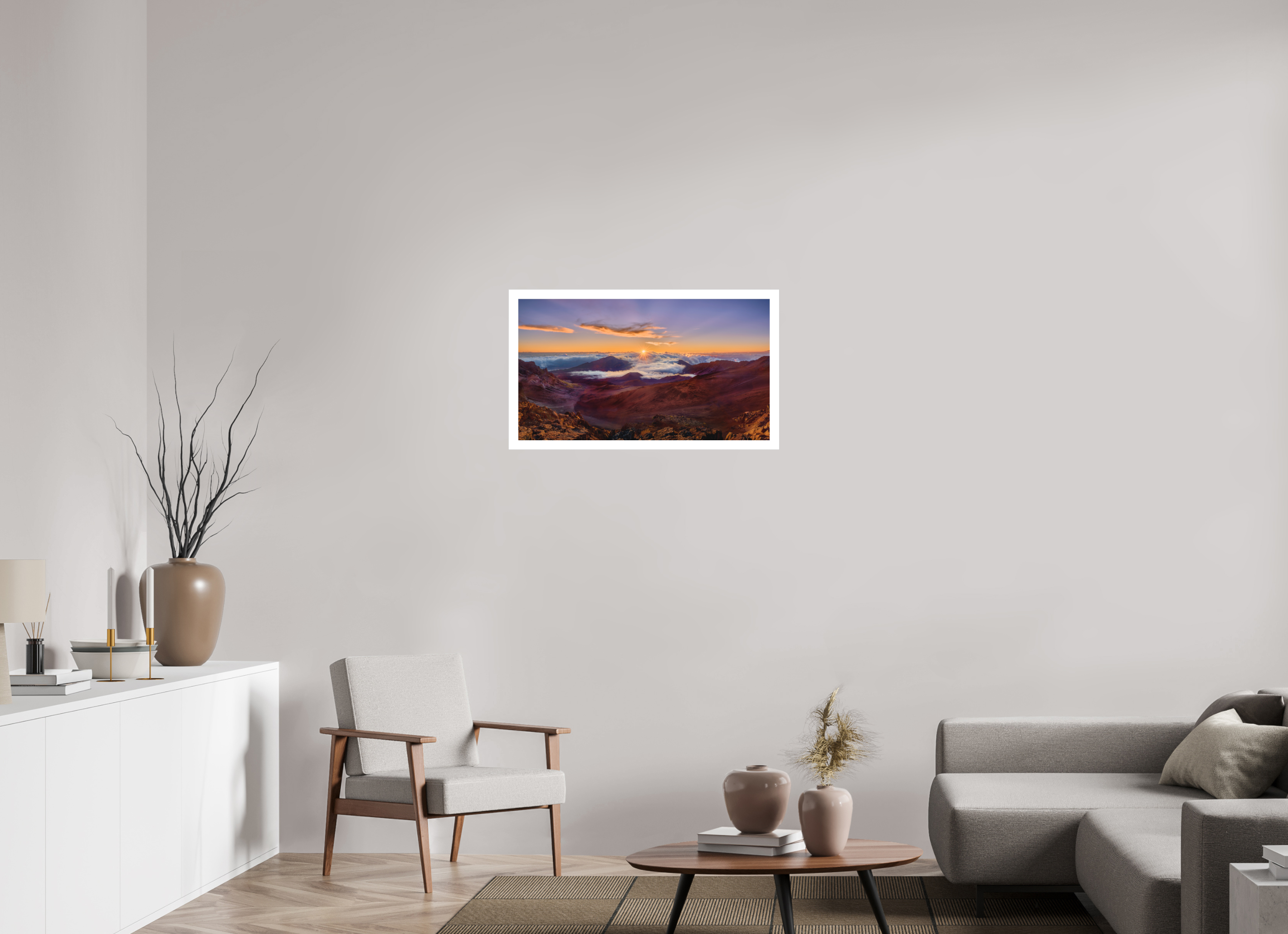 32 x 18″, Fine Art Bonded Acrylic Haleakala Daybreak