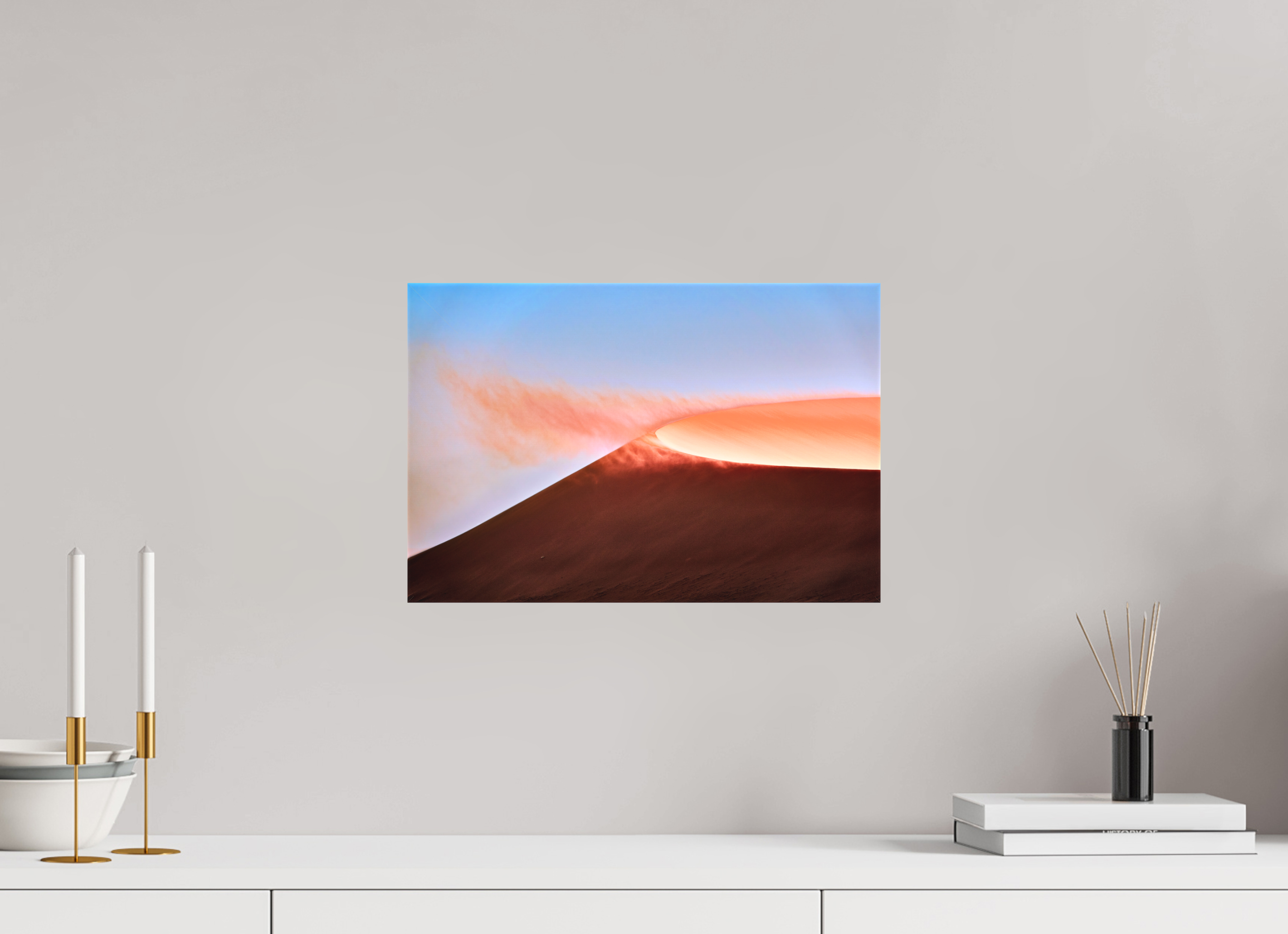 15 x 10″, Fine Art Textile Deadvlei San Dune Crater Rim