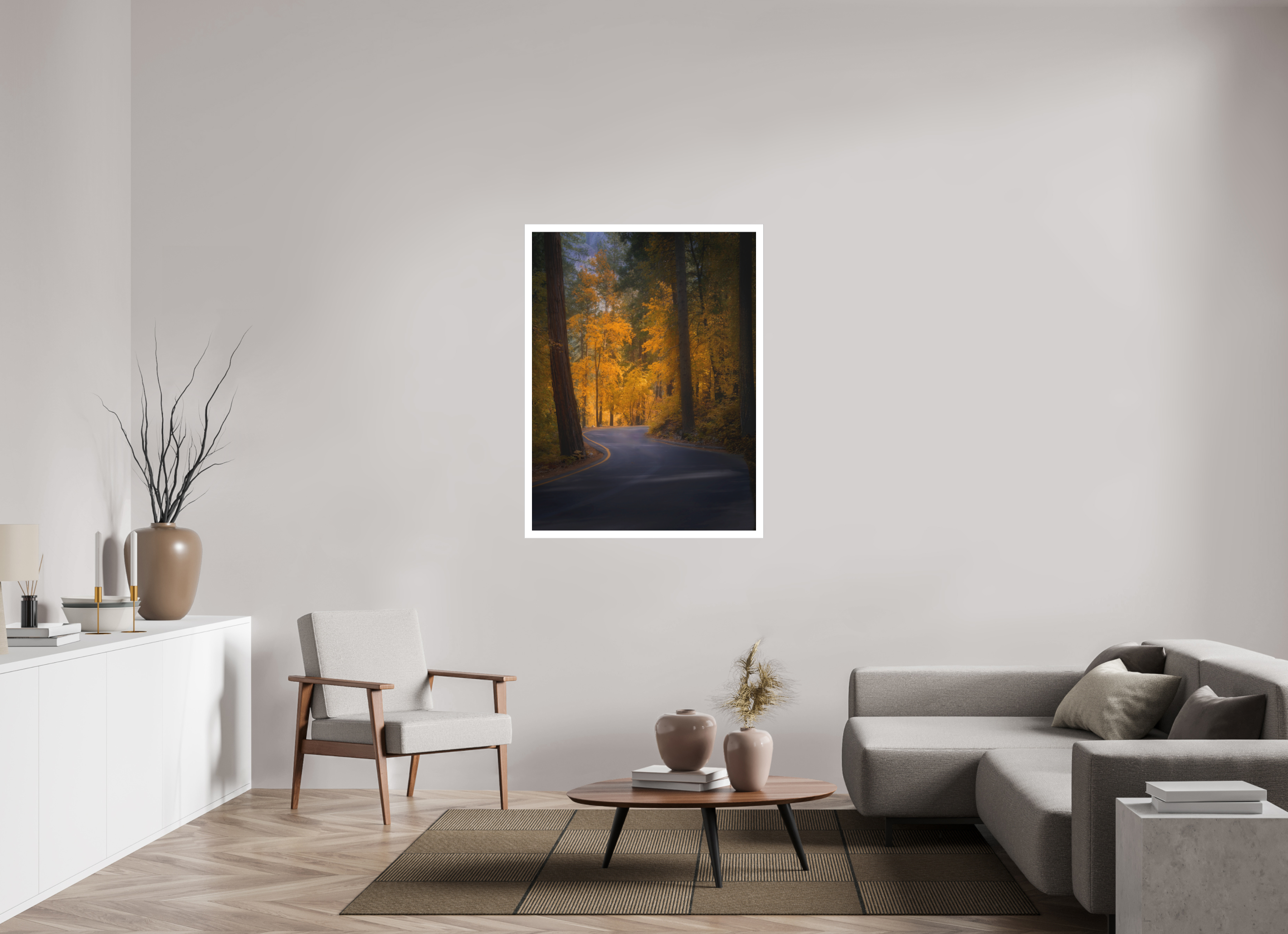 36 x 48″, Fine Art Bonded Acrylic Leaving Pohono