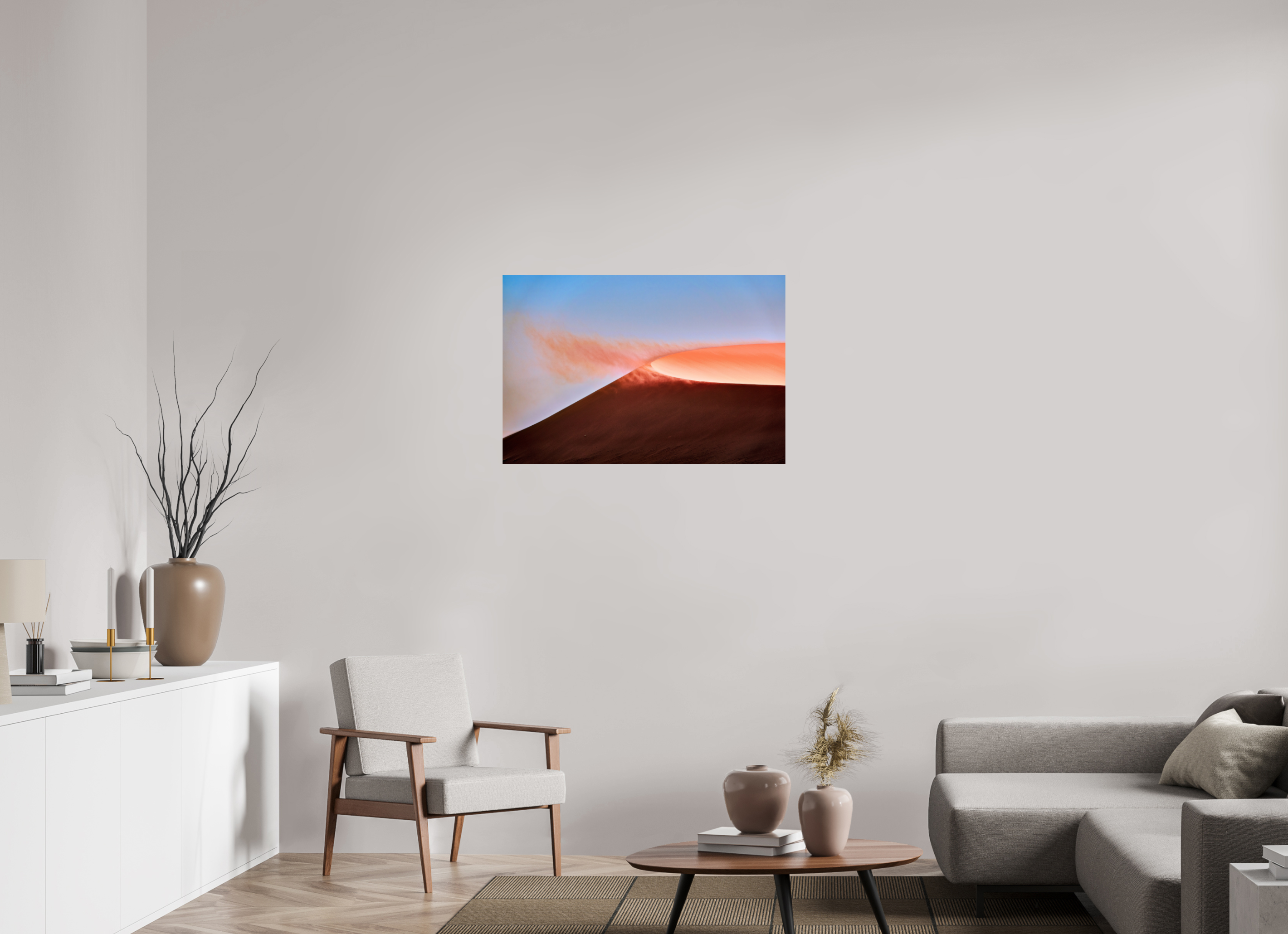 36 x 24″, Giclée Alu-Dibond Deadvlei San Dune Crater Rim