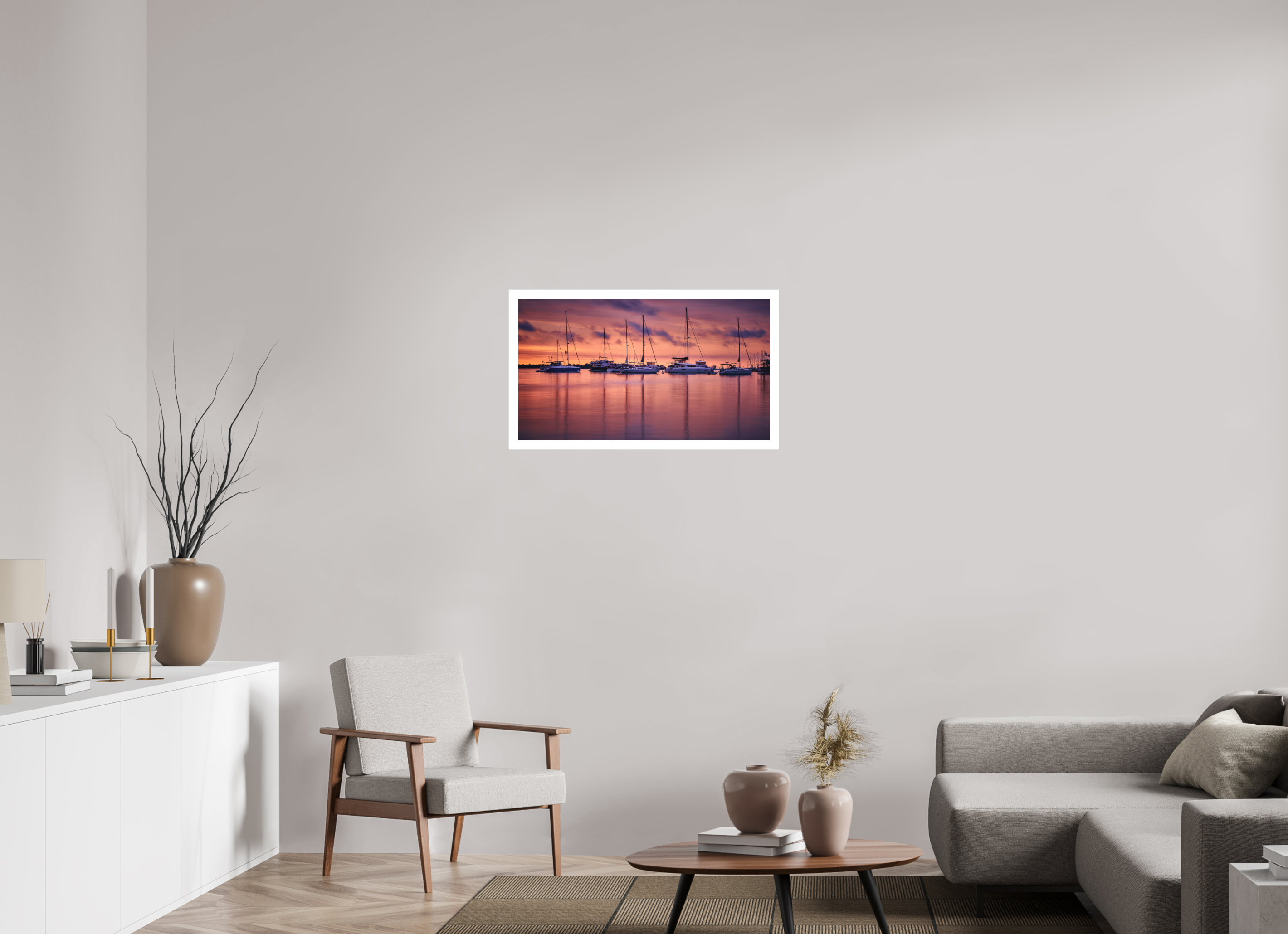 32 x 18″, Fine Art Bonded Acrylic Portum Tutum: The Annapolis Harbor at Dawn