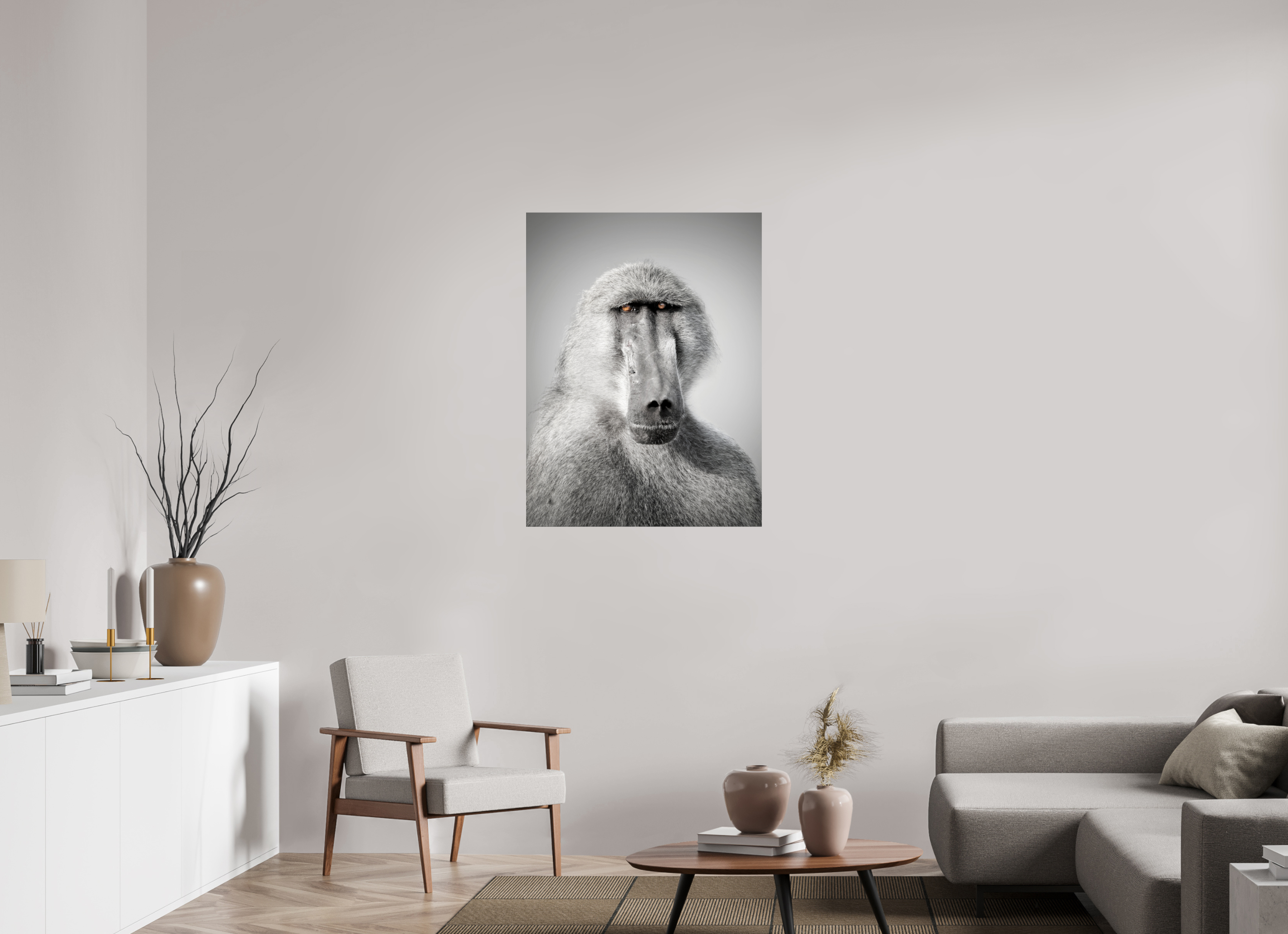 30 x 40″, Giclée Alu-Dibond Portrait of an Elder