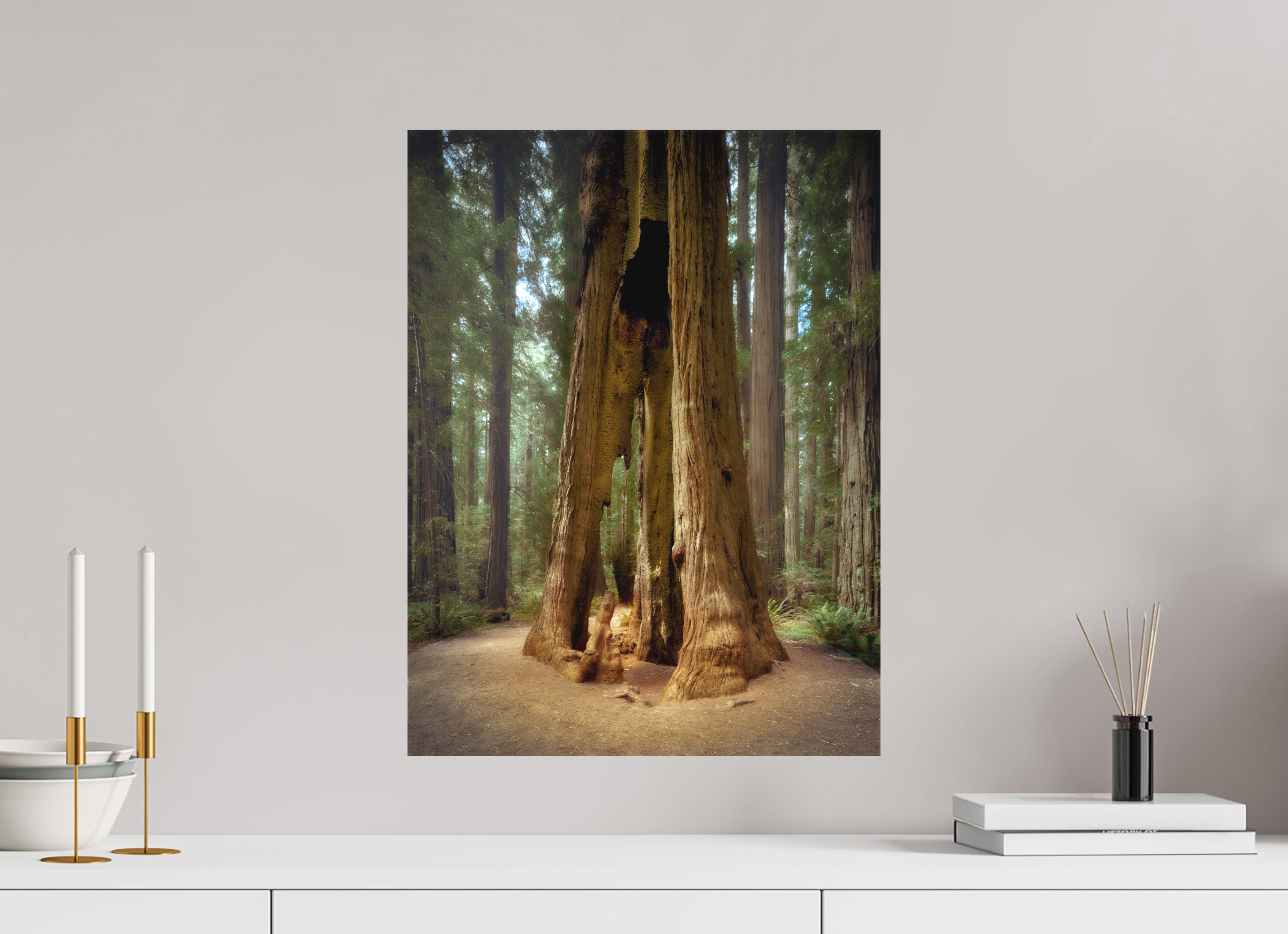 15 x 20″, Fine Art Textile Inextinguibilis: Founders Grove