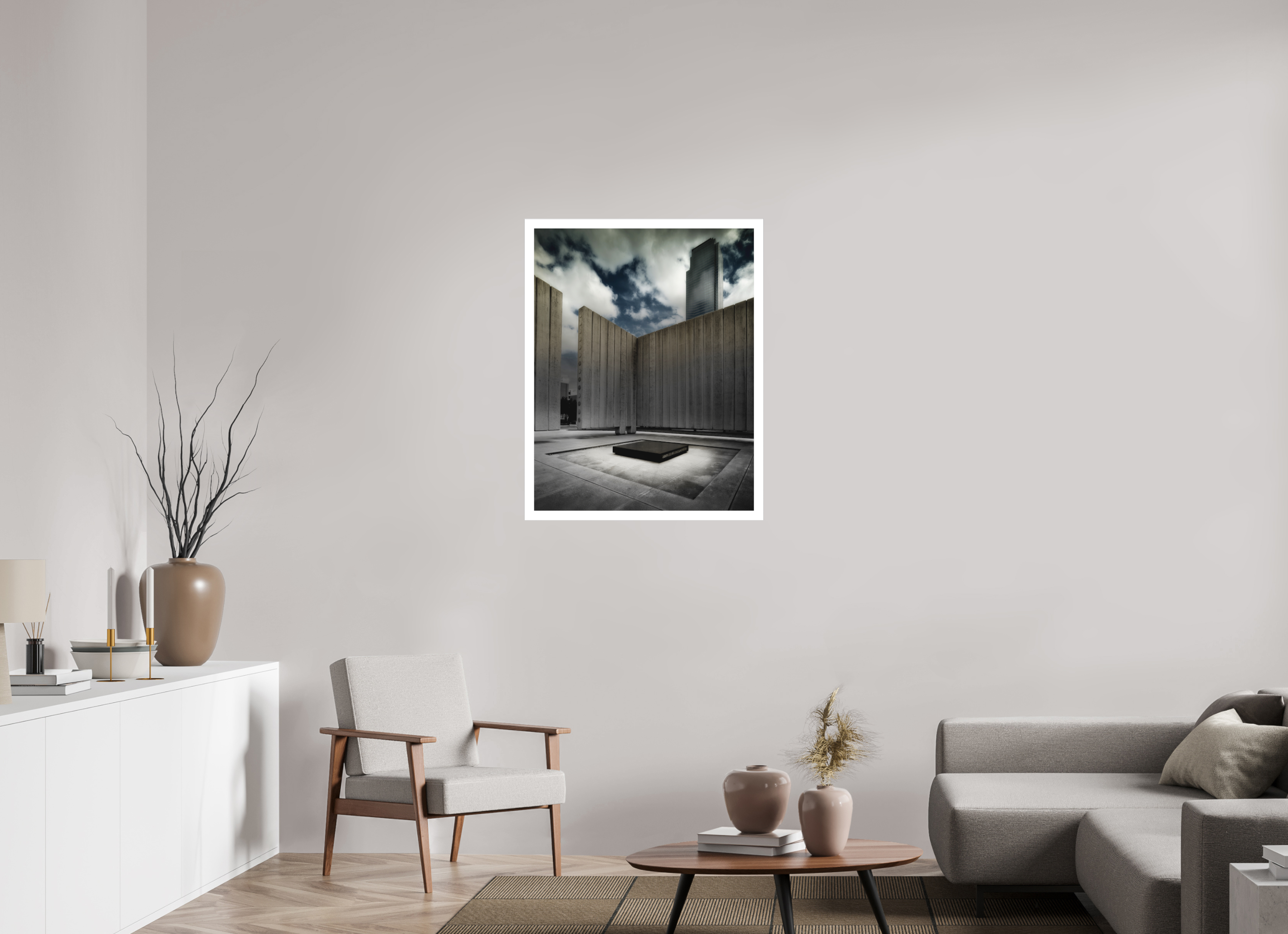 28 x 35.9″, Fine Art Bonded Acrylic 11.22.1963 — The JFK Memorial, Dallas