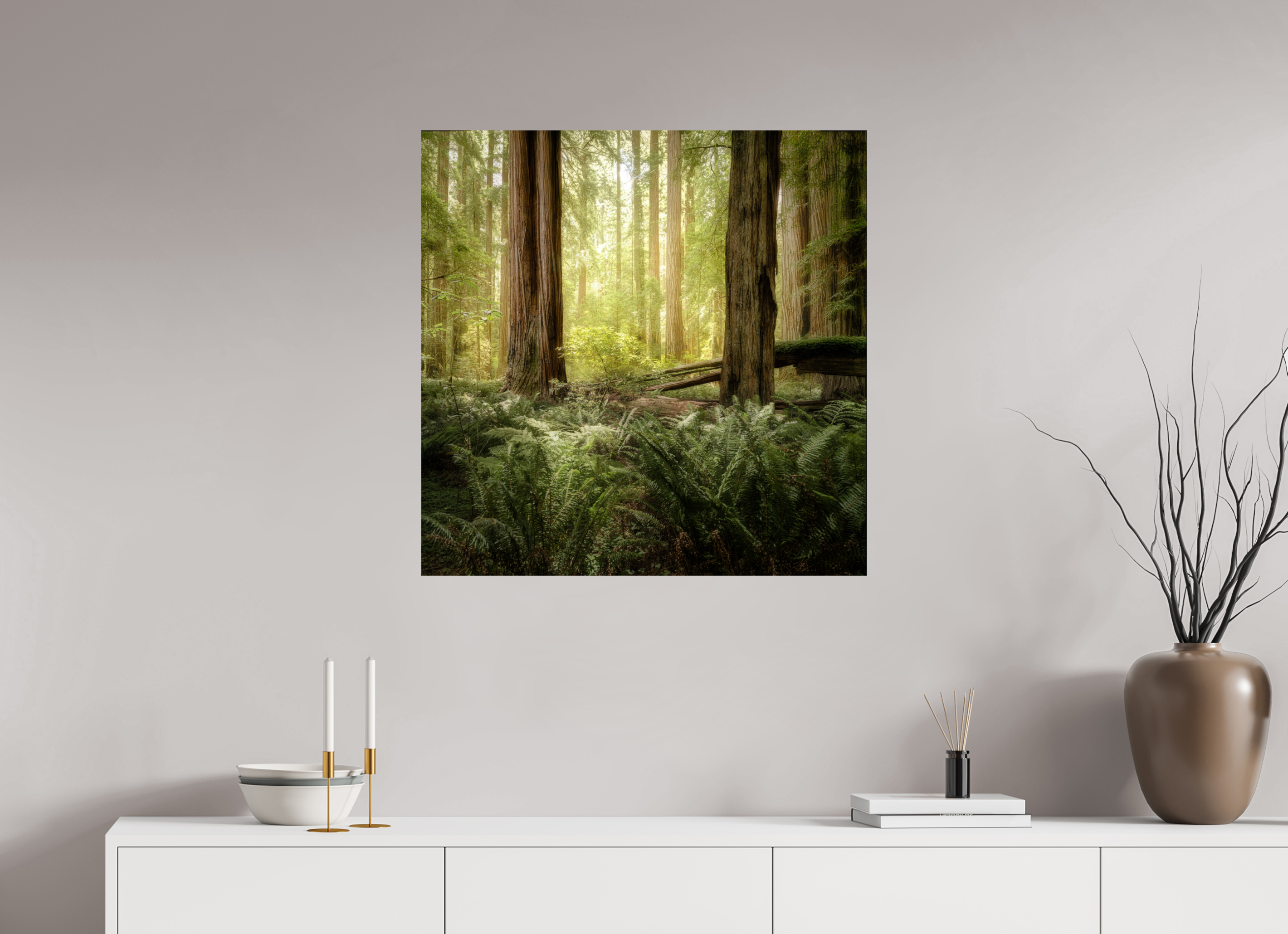 30 x 30″, Giclée Alu-Dibond Lux Armarium: Stout Grove