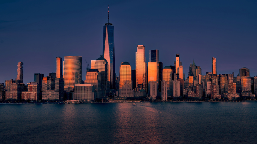 Main image Manhattan Reflects the End of the Day