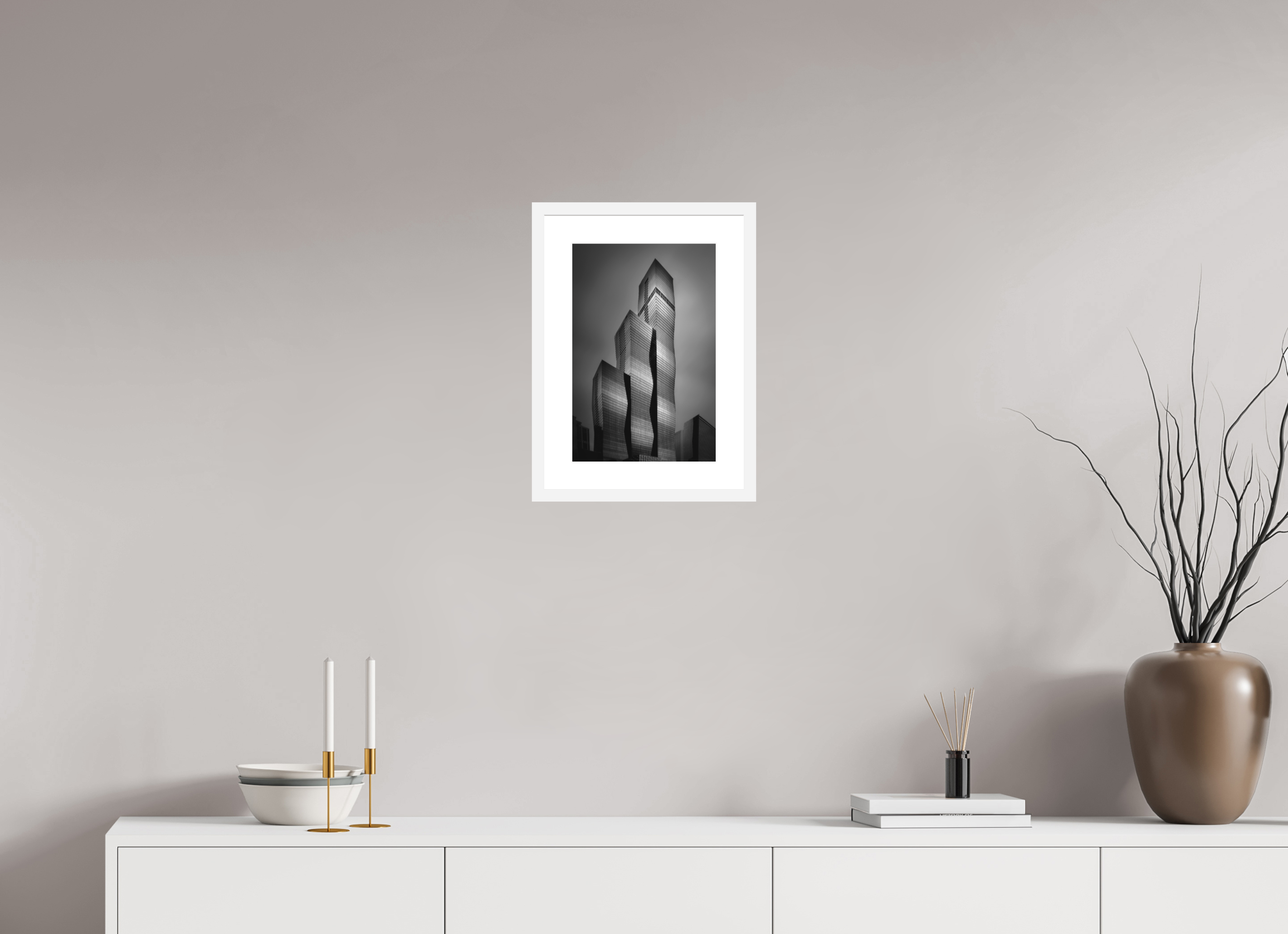 10 x 15″, Passe-Partout White Frame Wanda Vision II: Heroic