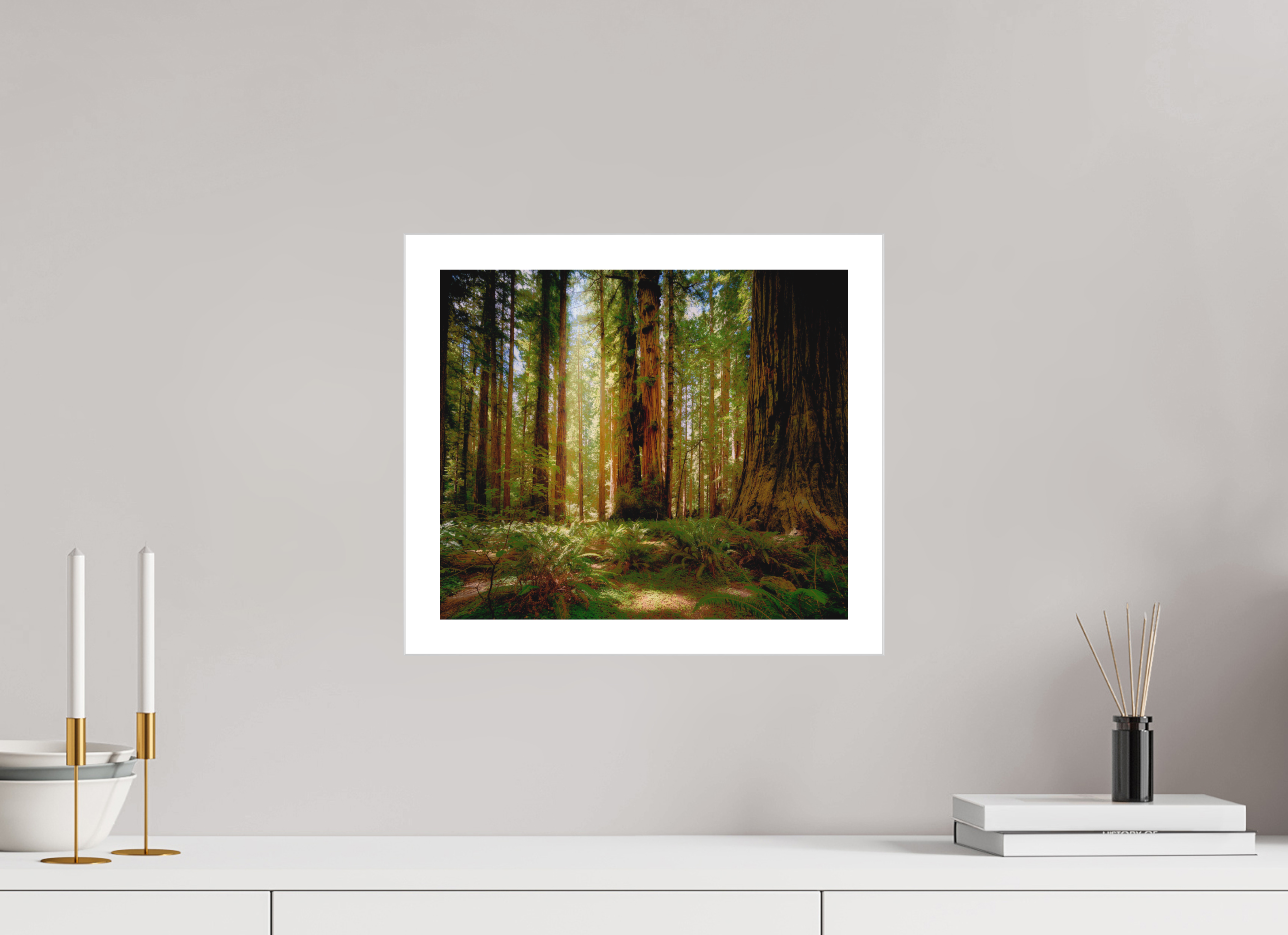 14 x 12″, Fine Art Bonded Acrylic Life & Light Beneath the Giants