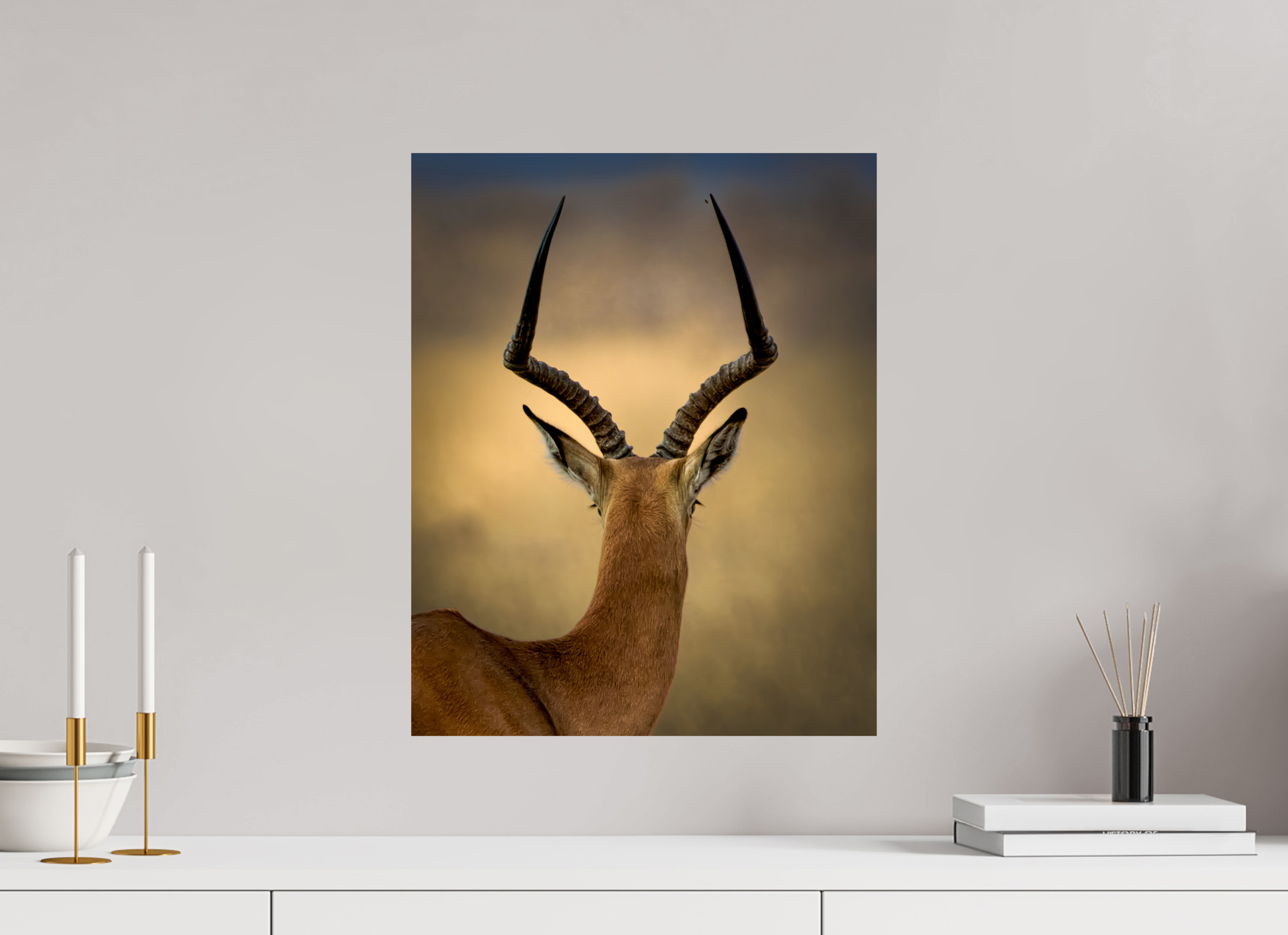 16 x 20″, Giclée Alu-Dibond Impala DK