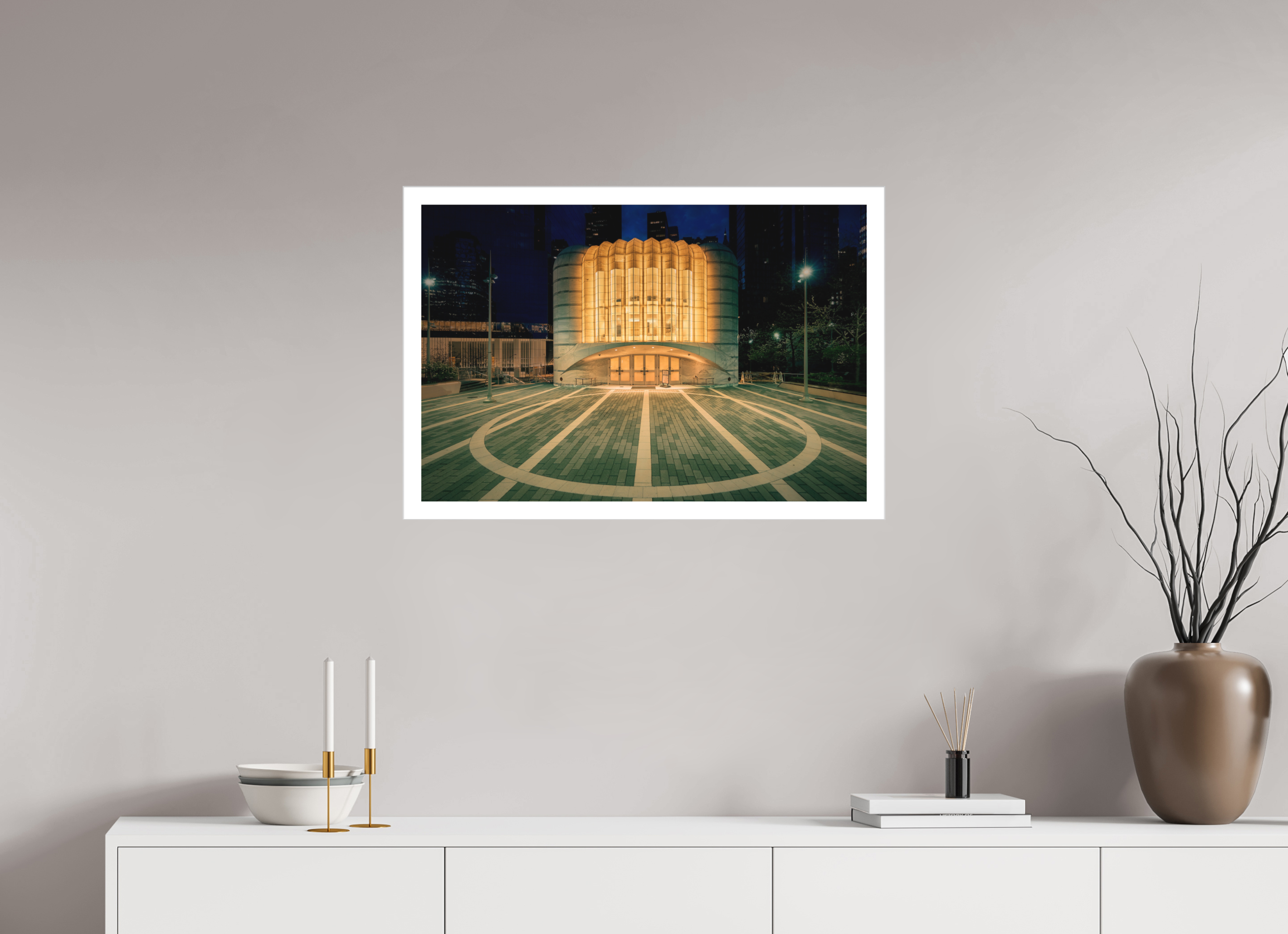 30 x 20″, Fine Art Bonded Acrylic The St. Nicholas Greek Orthodox Church