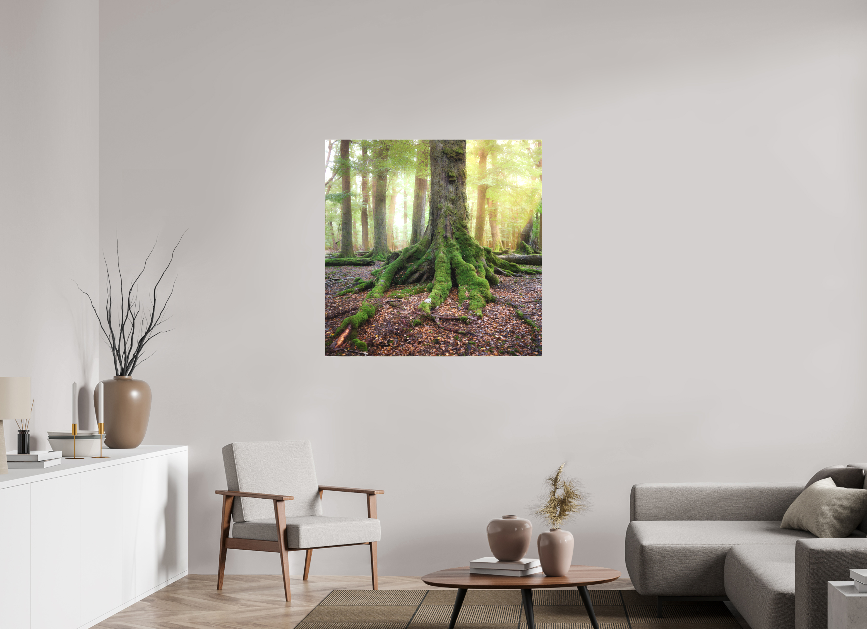 40 x 40″, Fine Art Textile The Hobbit's Foot