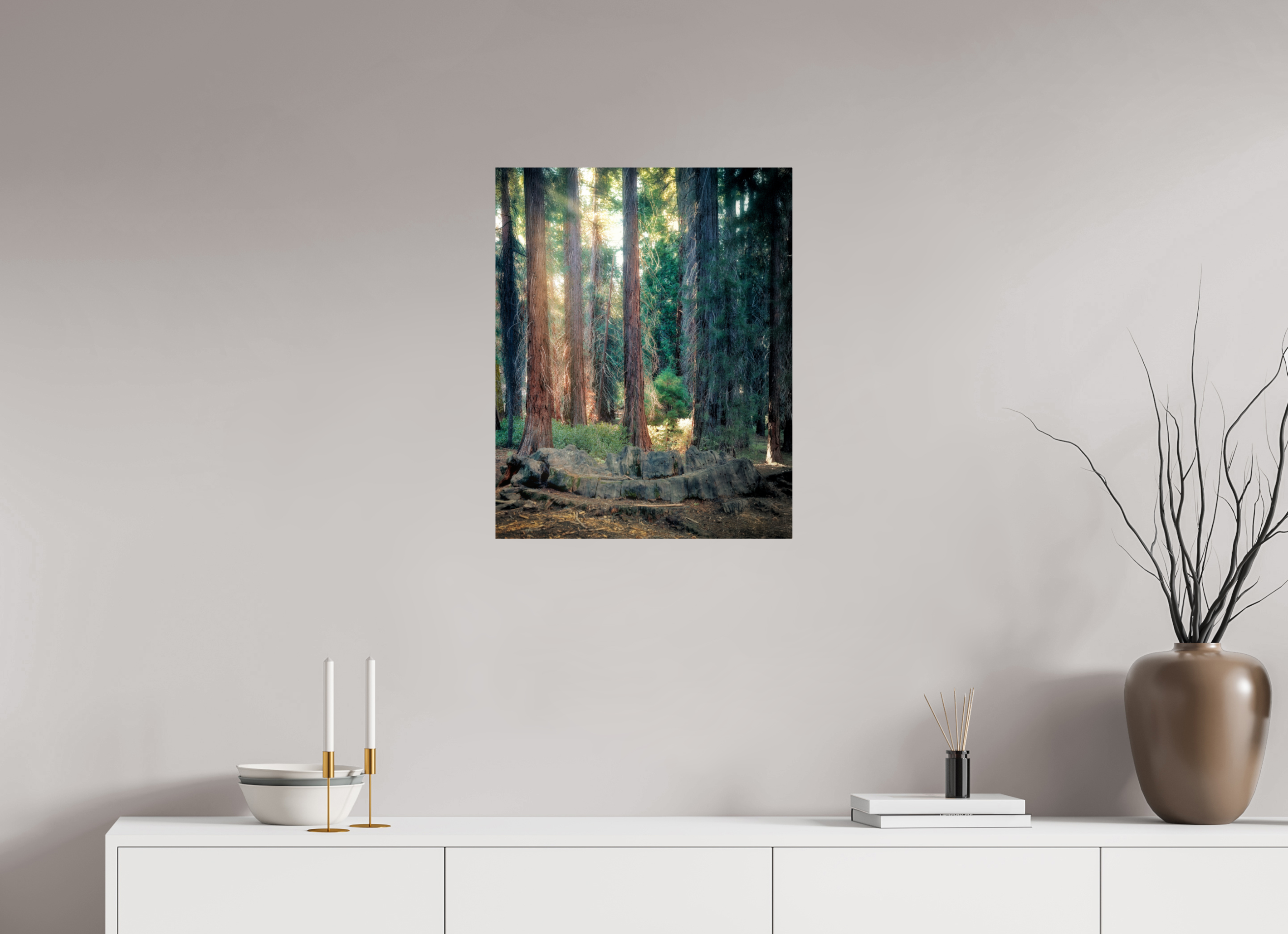 20 x 25″, Giclée Alu-Dibond Never Again: The Centennial Stump