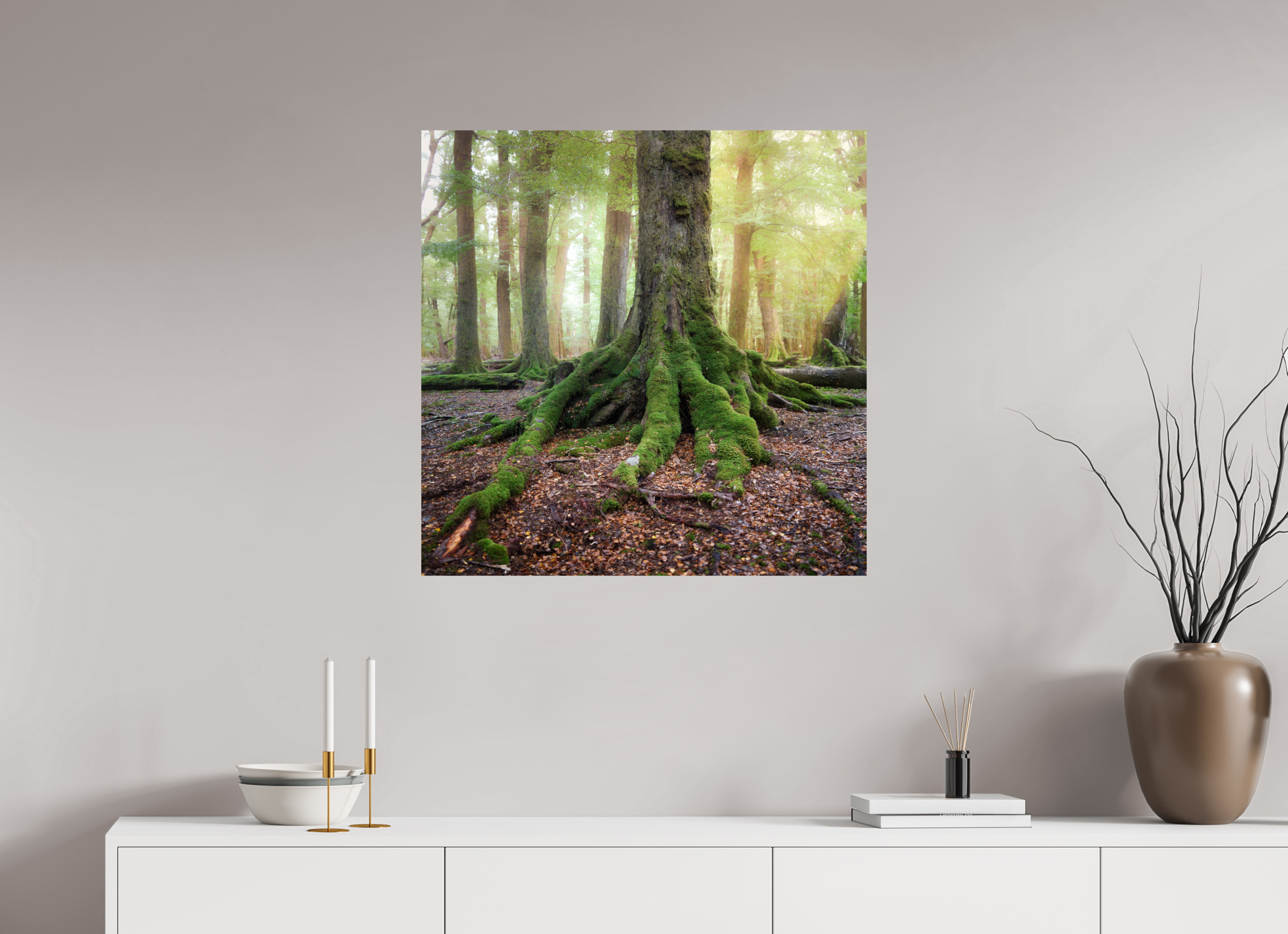 30 x 30″, Giclée Alu-Dibond The Hobbit's Foot