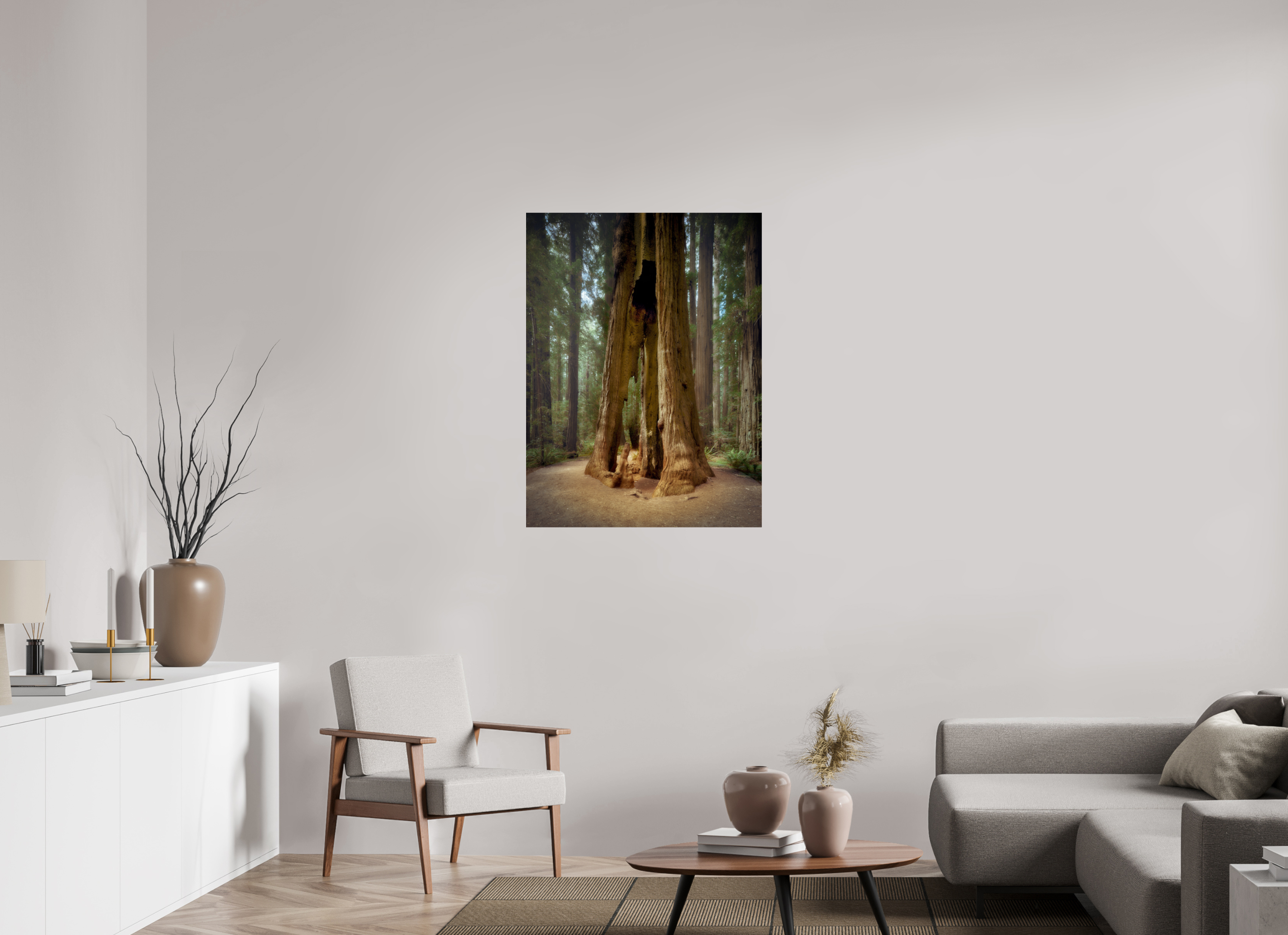 30 x 40″, Giclée Alu-Dibond Inextinguibilis: Founders Grove