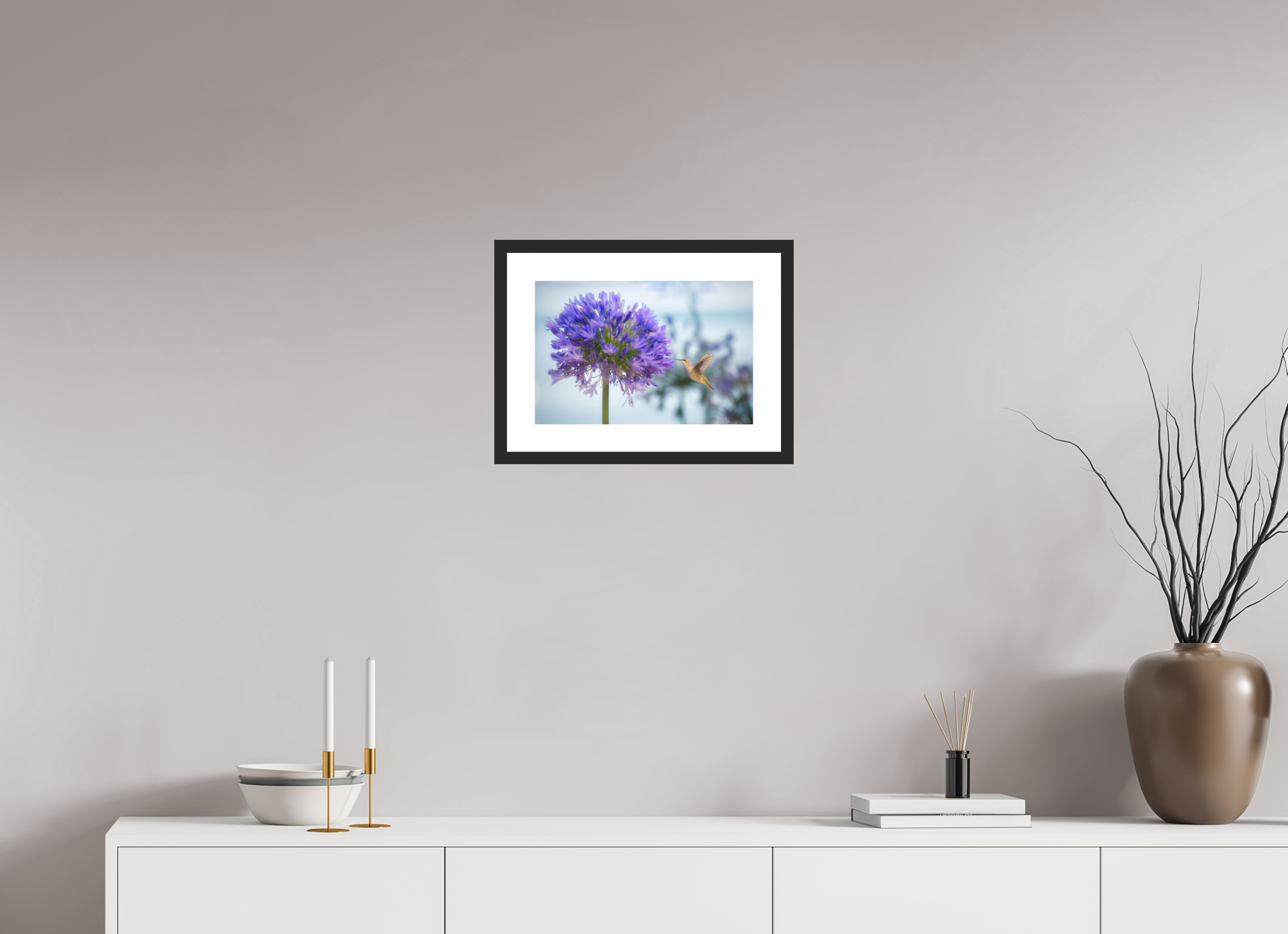 15 x 10″, Passe-Partout Black Frame Trice