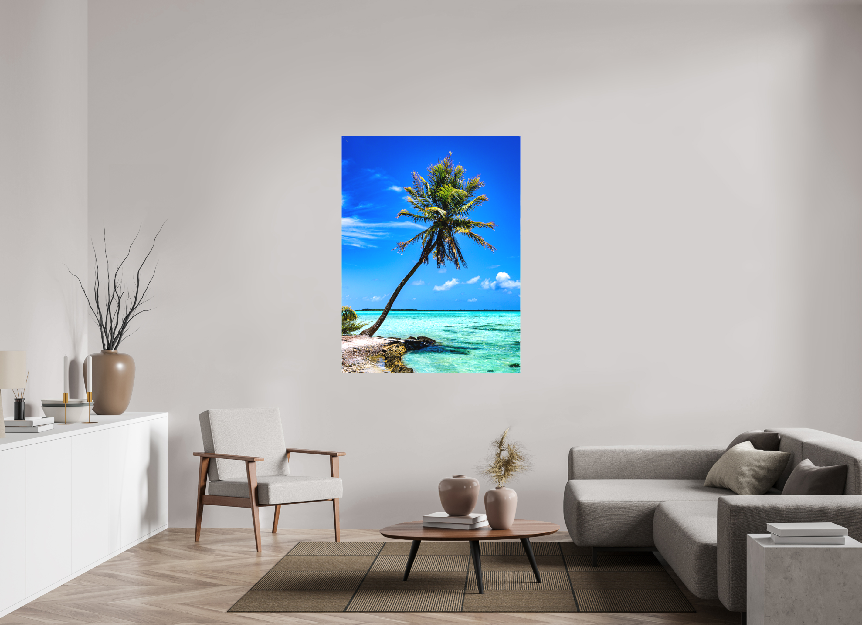 42 x 56″, Fine Art Textile Ikon: The Polynesian Dream