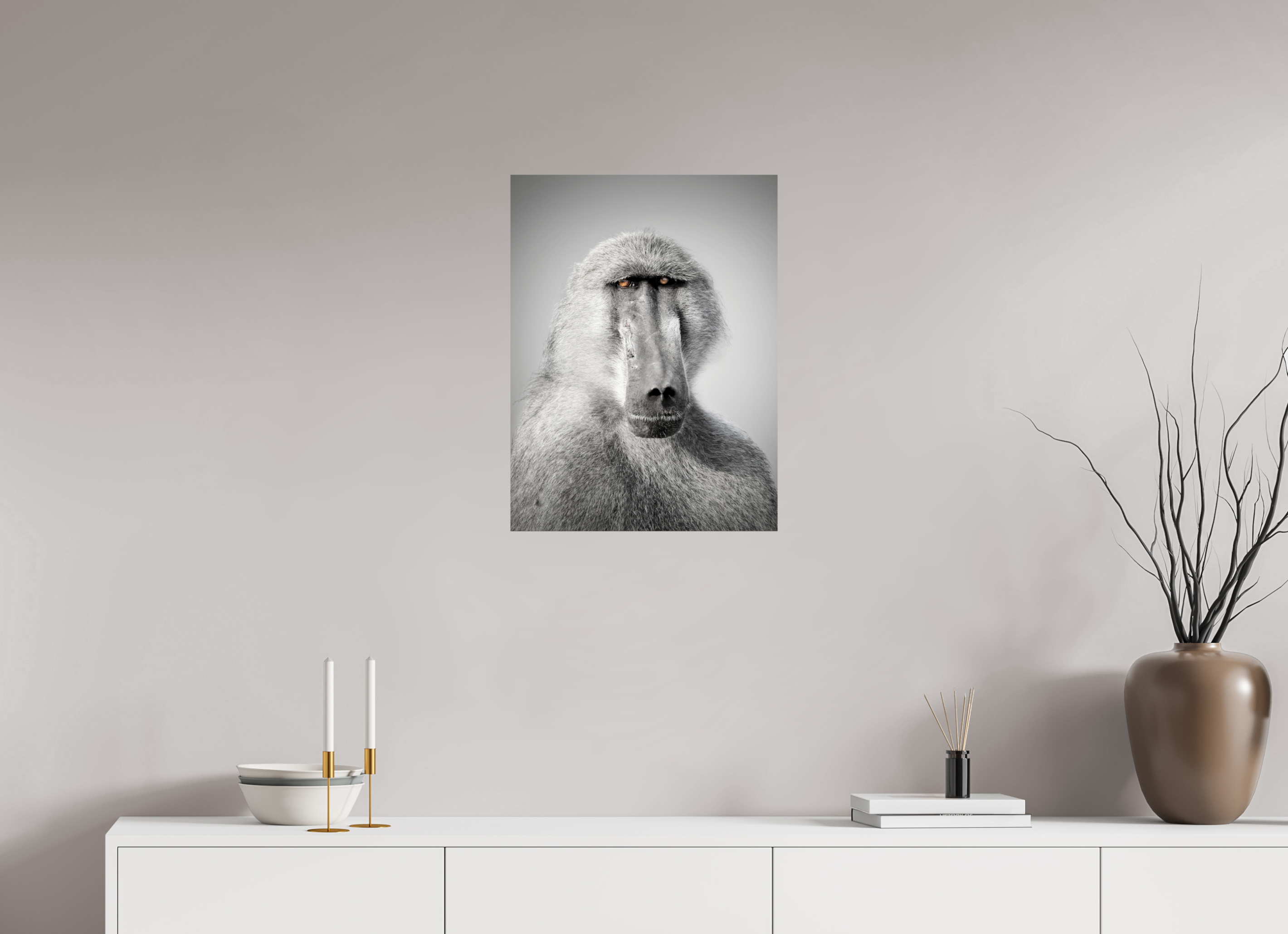 18 x 24″, Giclée Alu-Dibond Portrait of an Elder