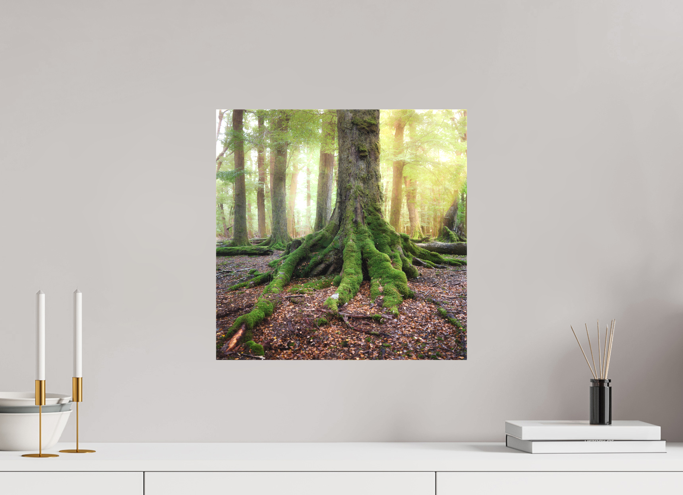 15 x 15″, Fine Art Textile The Hobbit's Foot
