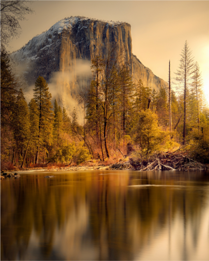 Main image Winter Sunrise At El Capitan