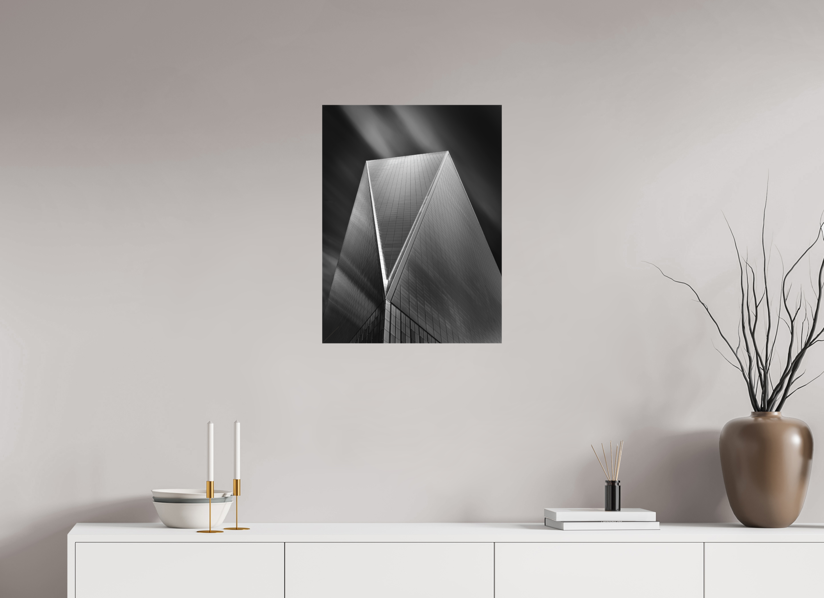 18 x 24″, Fine Art Textile Freedom Tower