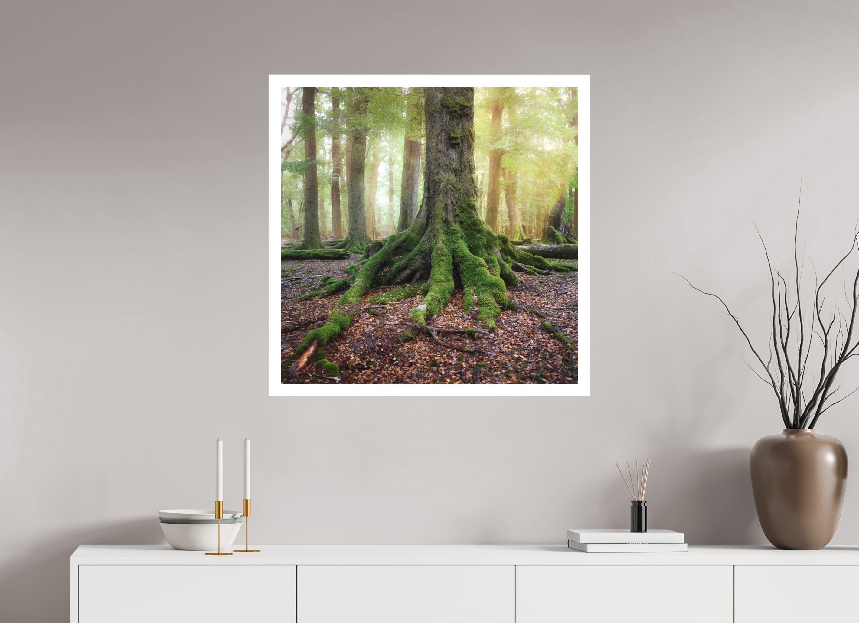 30 x 30″, Fine Art Bonded Acrylic The Hobbit's Foot