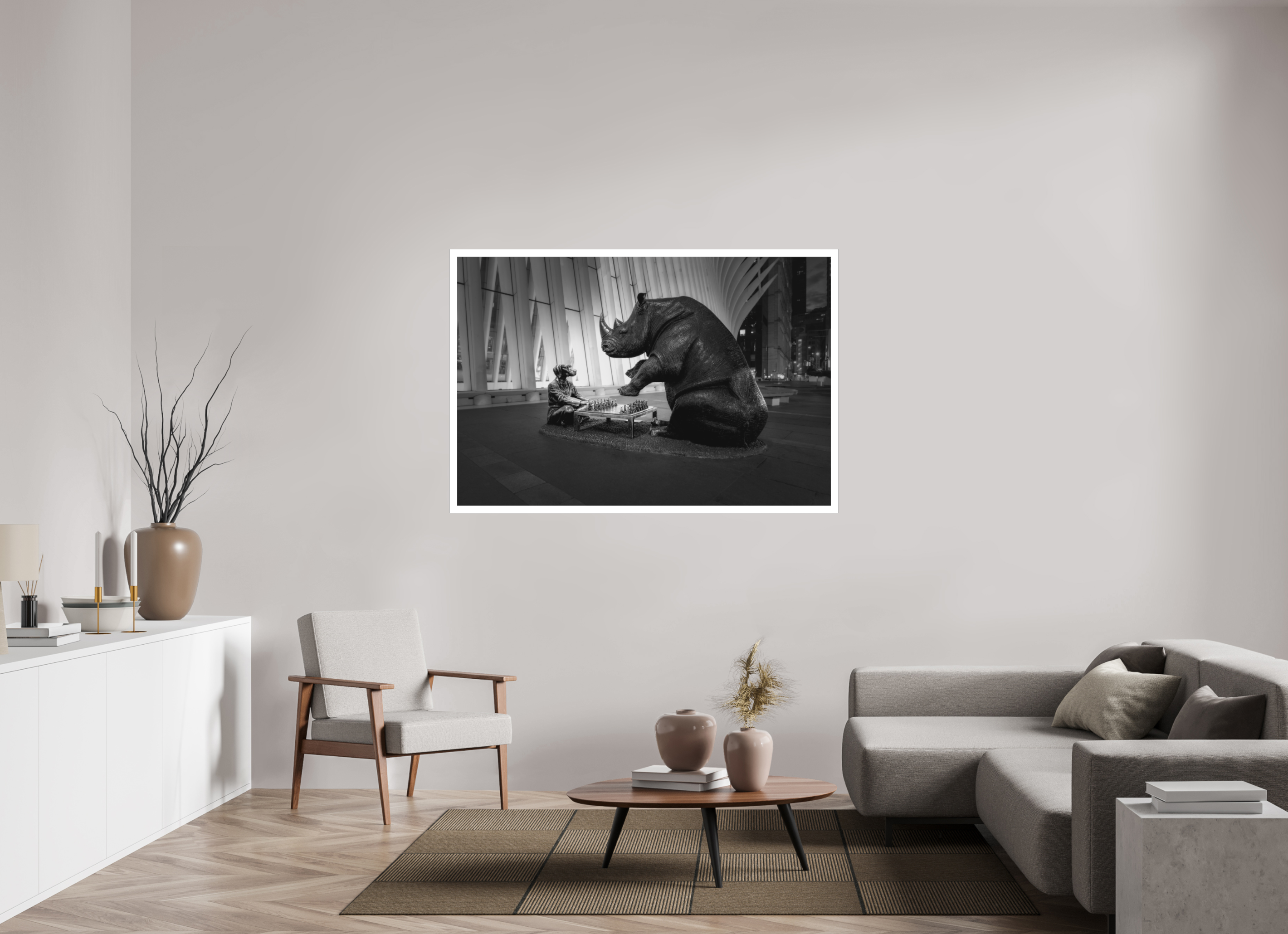 60 x 40″, Fine Art Bonded Acrylic Whimsy