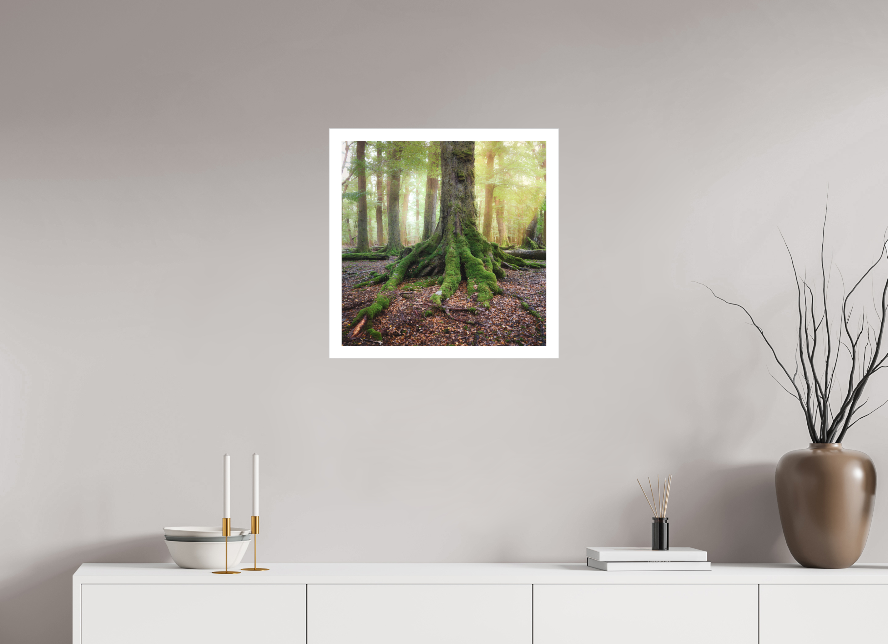 20 x 20″, Fine Art Bonded Acrylic The Hobbit's Foot