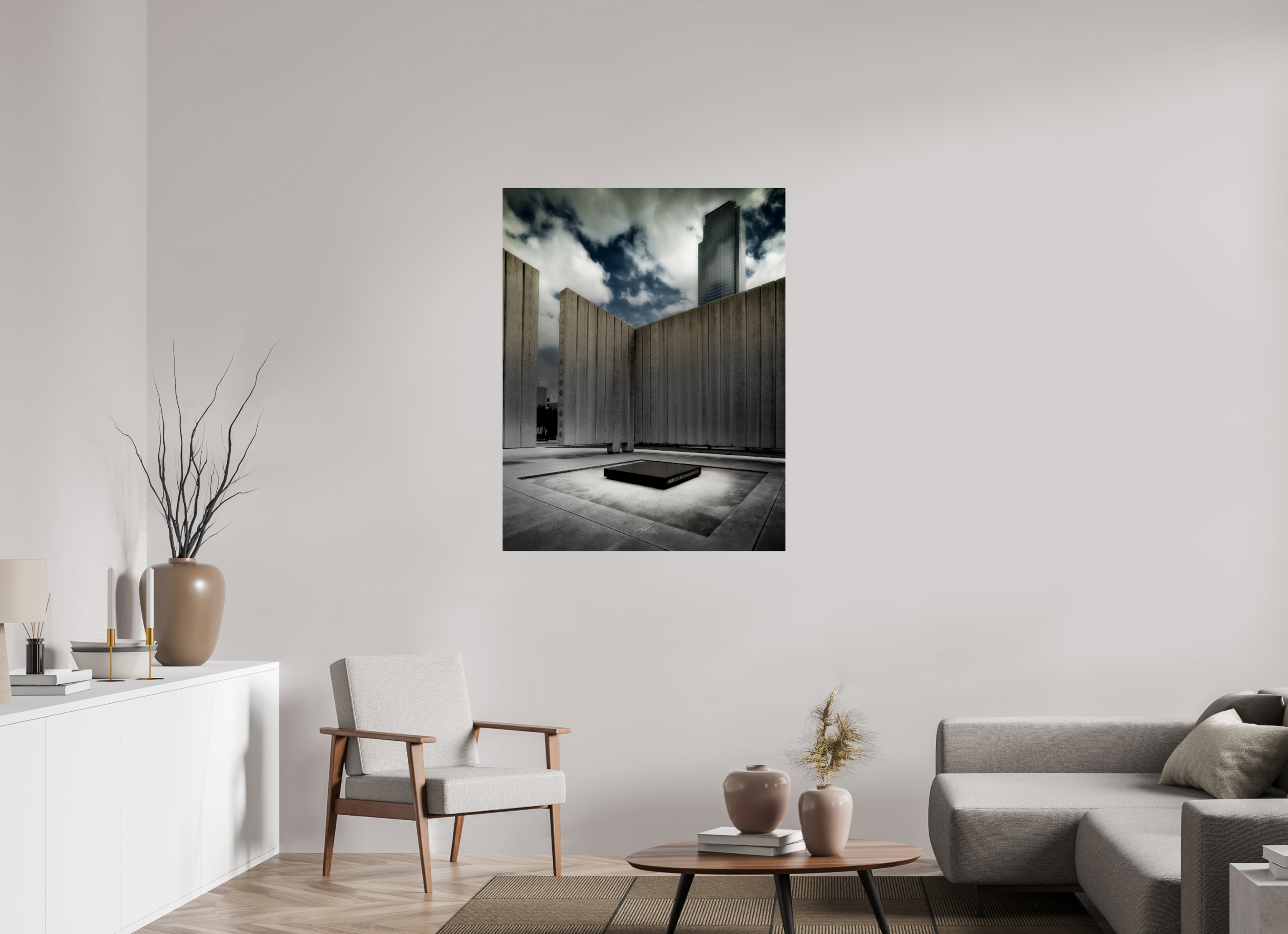 36 x 46.2″, Giclée Alu-Dibond 11.22.1963 — The JFK Memorial, Dallas