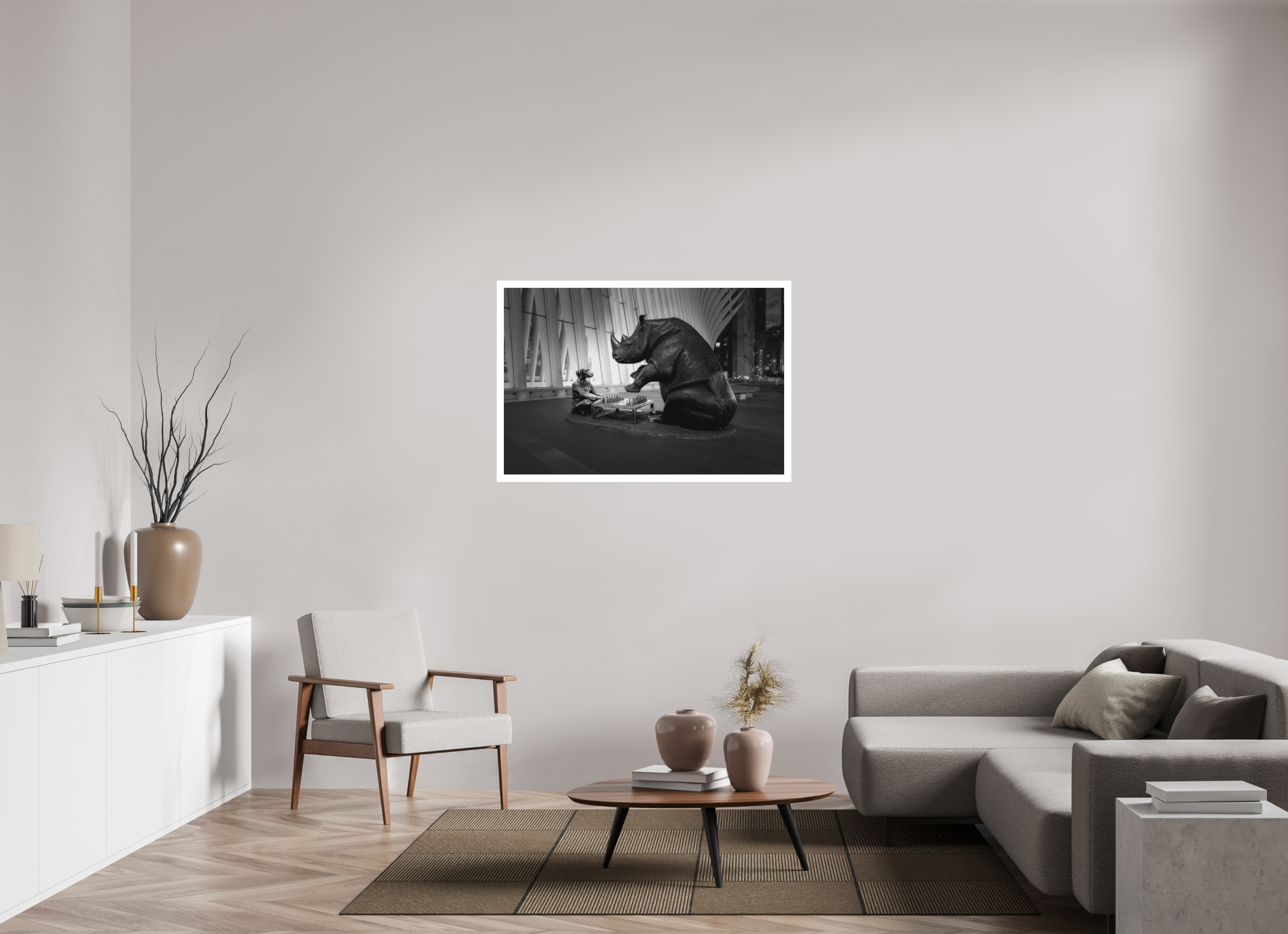 45 x 30″, Fine Art Bonded Acrylic Whimsy