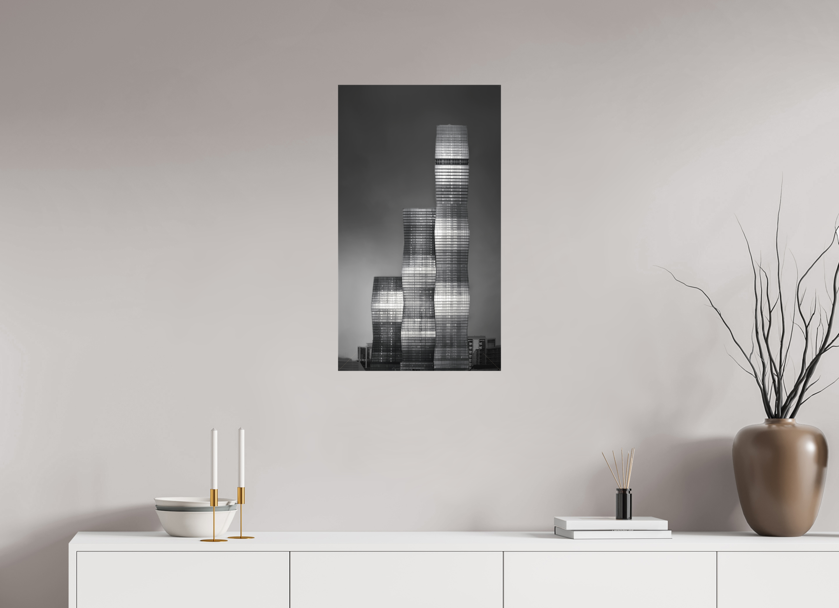 16 x 28.4″, Fine Art Textile Wanda Vision: A Portrait