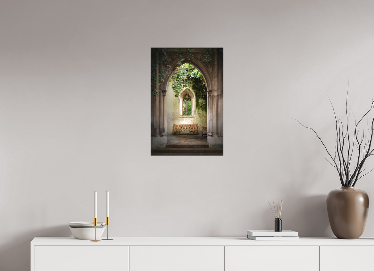 16 x 24″, Fine Art Textile London's St Dunstan-in-the-East