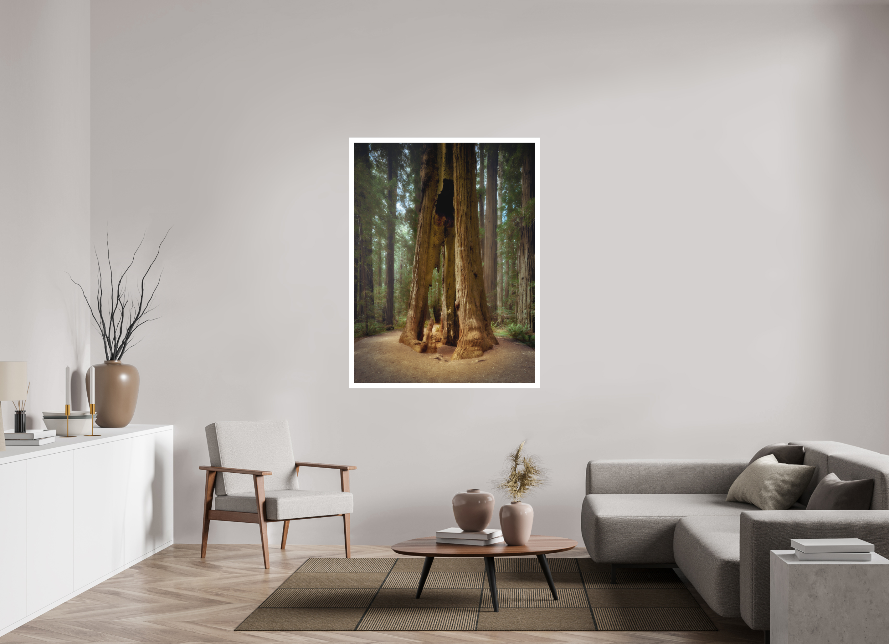 42 x 56″, Fine Art Bonded Acrylic Inextinguibilis: Founders Grove
