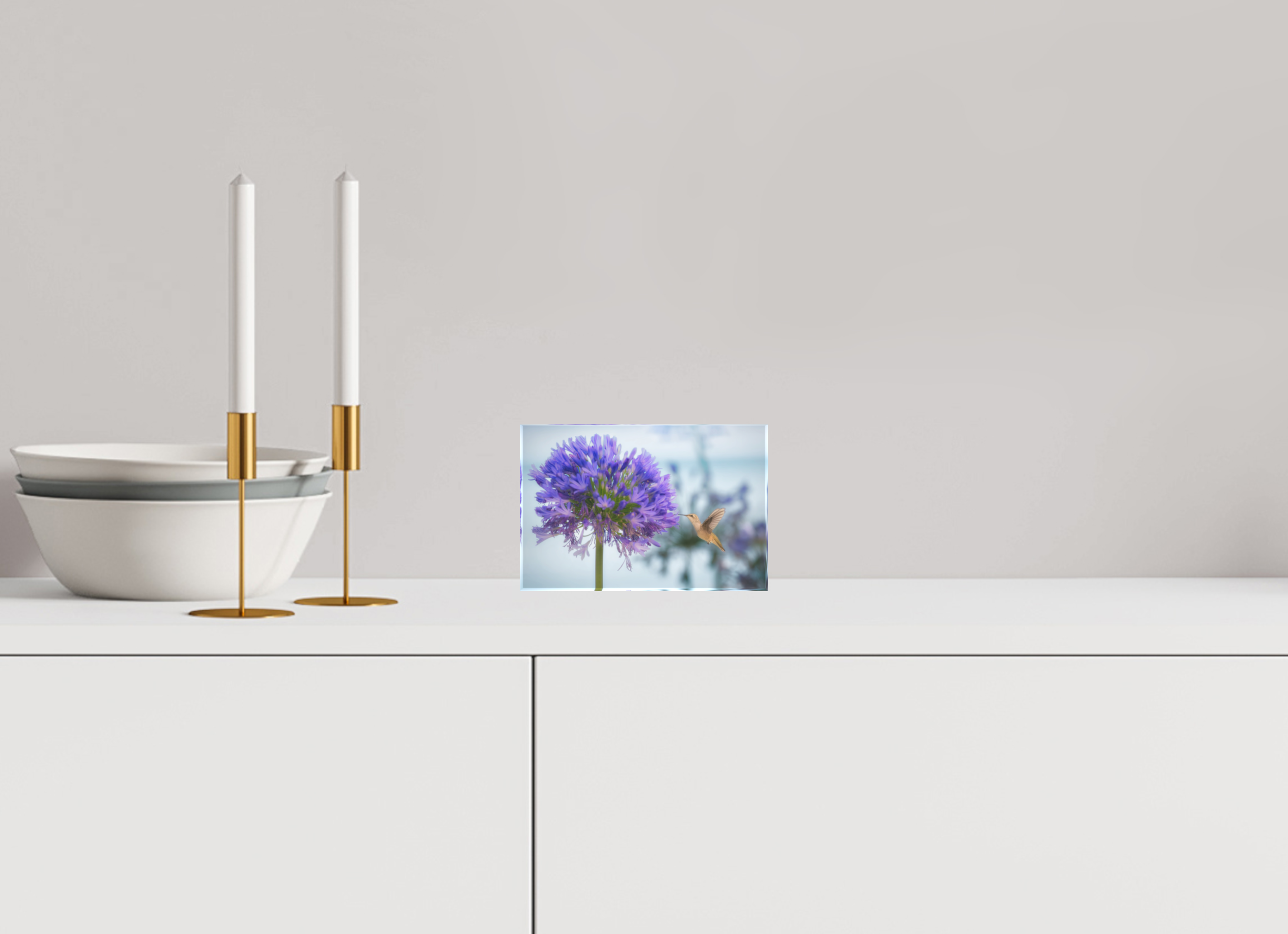 6 x 4″, Acrylic Block Gift Set Trice