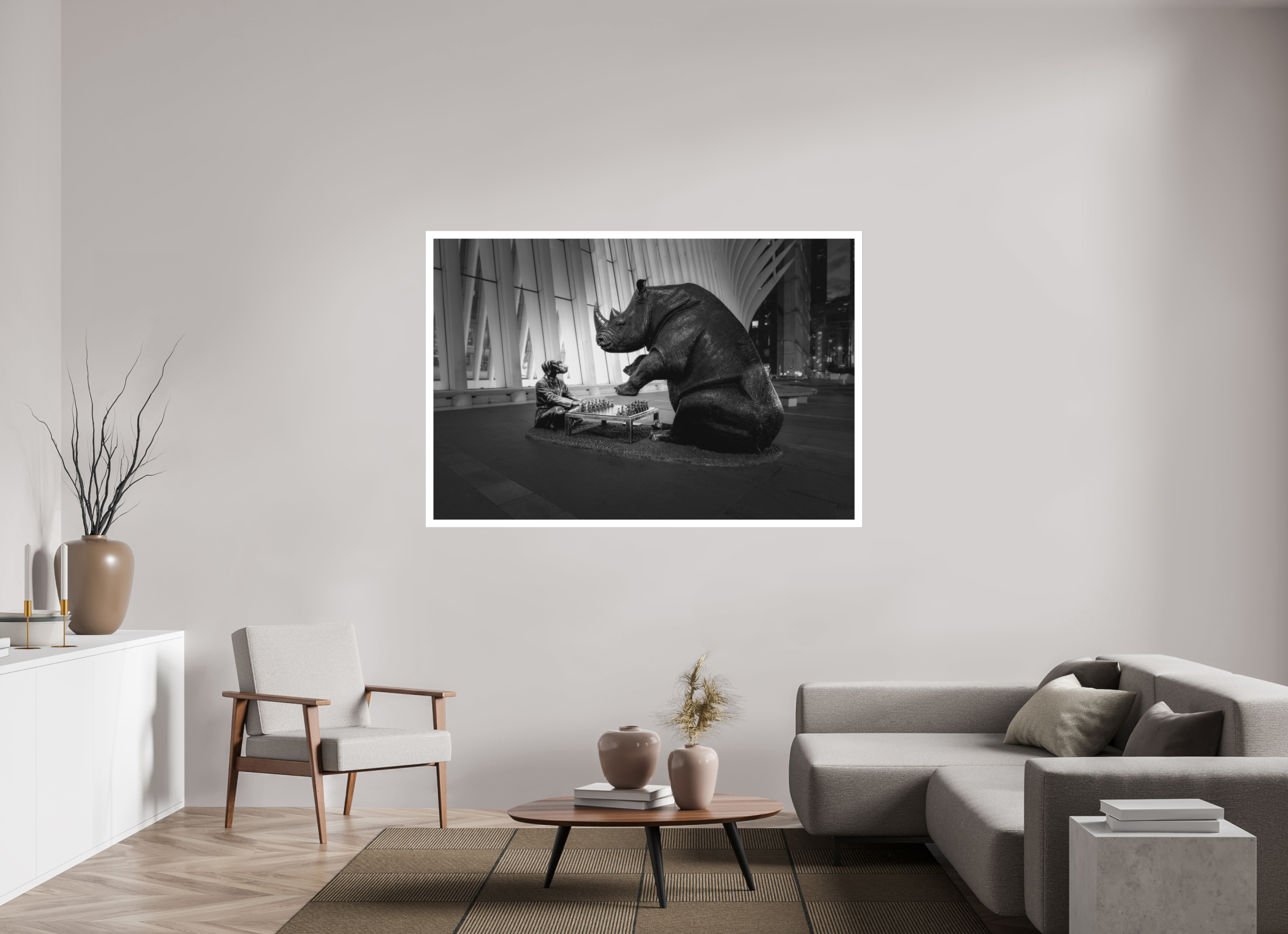 66 x 44″, Fine Art Bonded Acrylic Whimsy