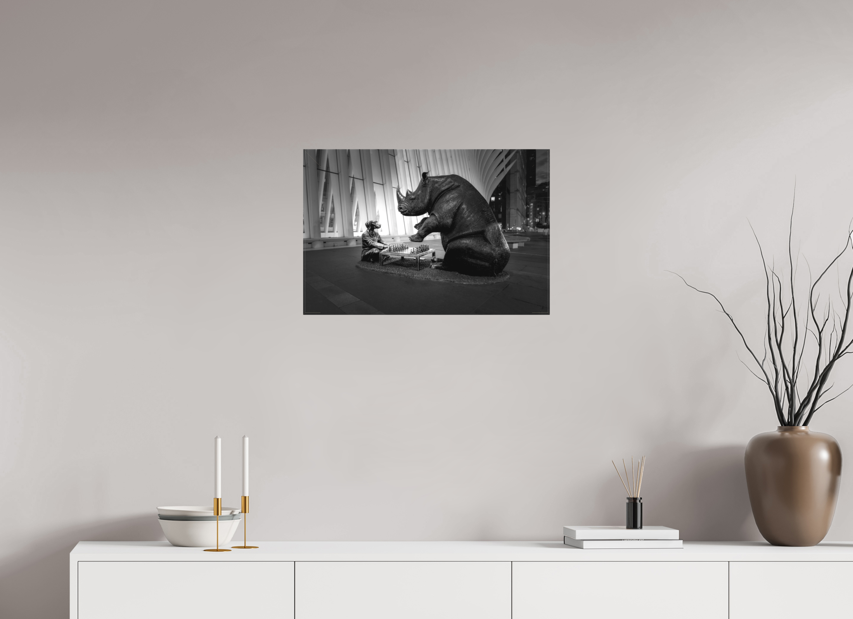 24 x 16″, Fine Art Textile Whimsy