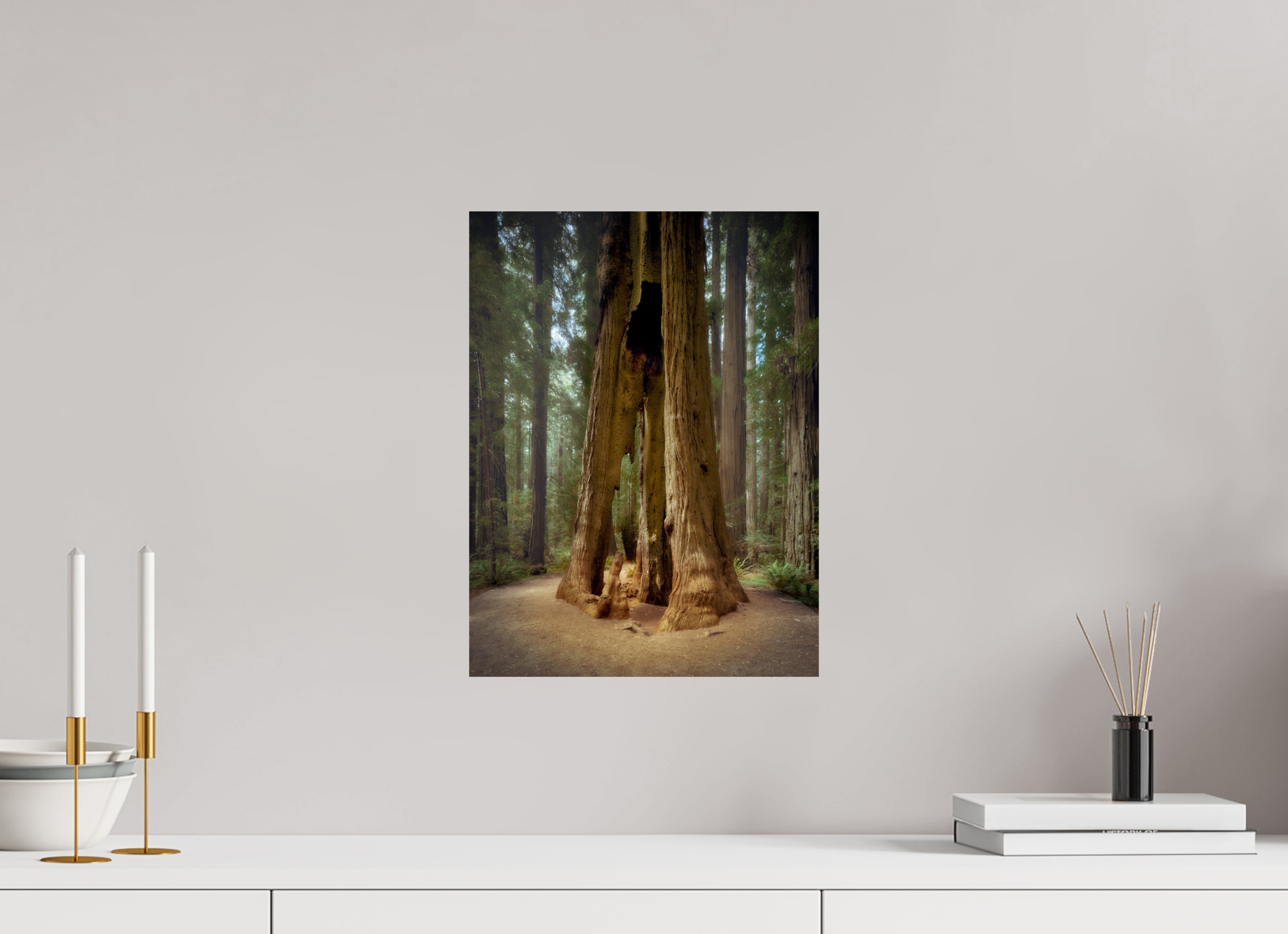 12 x 16″, Giclée Alu-Dibond Inextinguibilis: Founders Grove