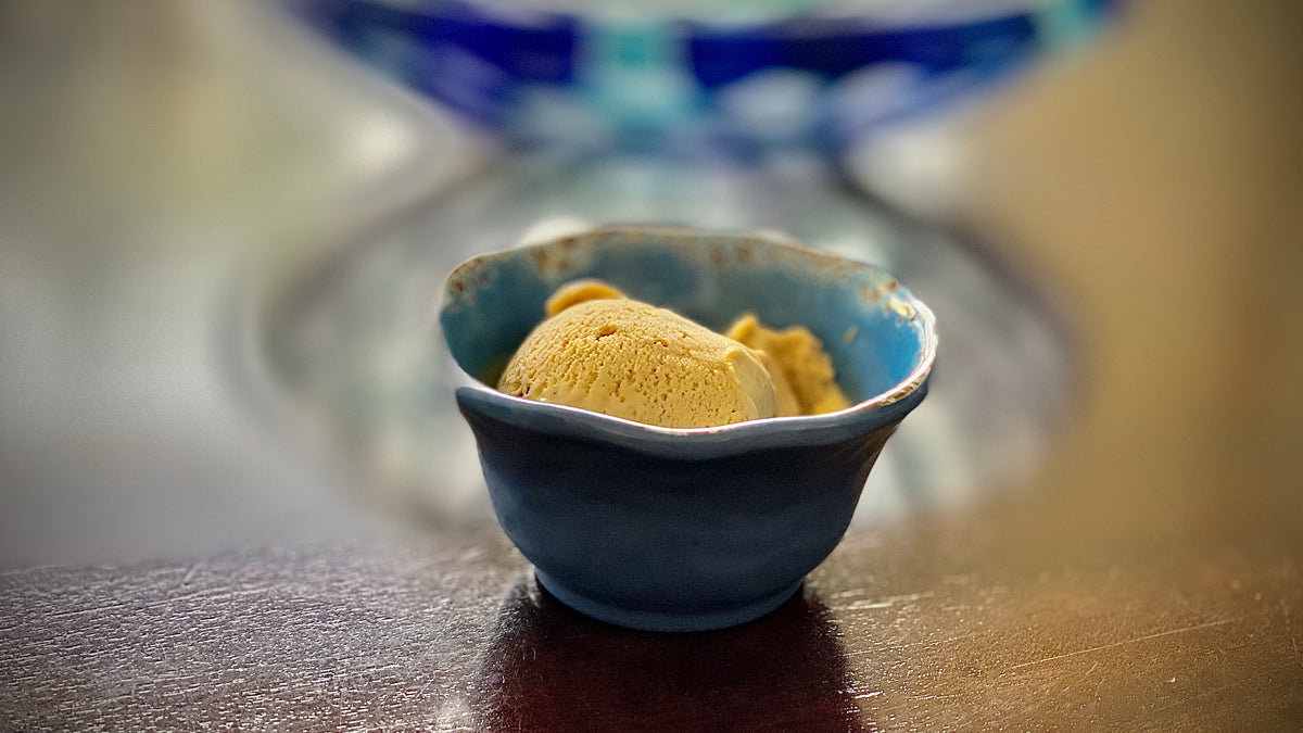 Caramel Ginger Bourbon Gelato