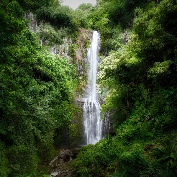 Makahiku Falls On The Pipiwai Trail, Haleakala National Park