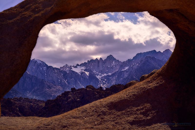 Mobius Arch And Mt. Whitney — Alabama Hills, Eastern Sierra