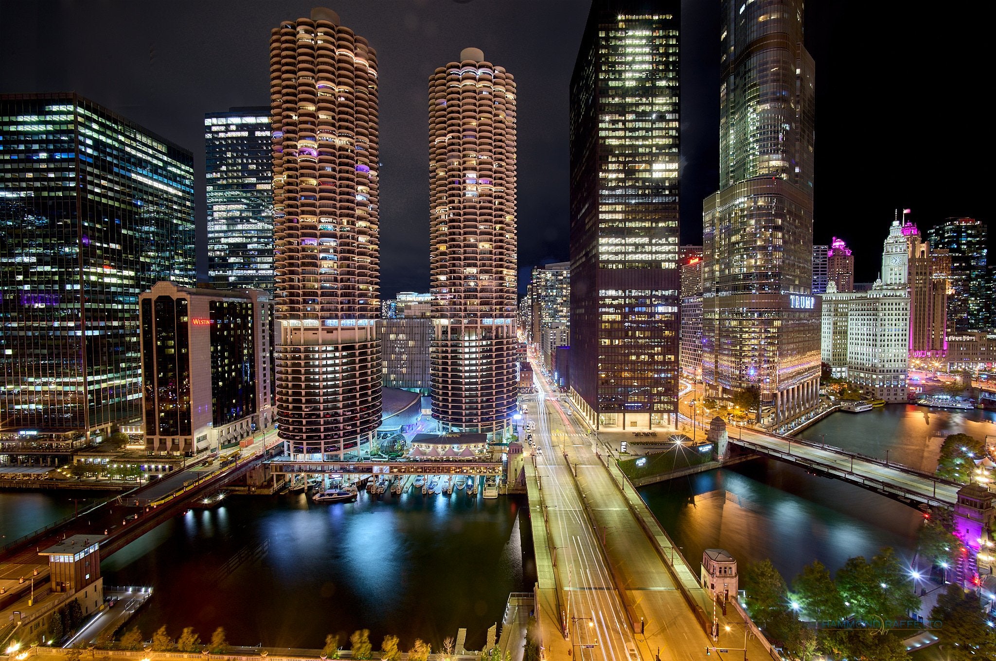 Night Time in the Second City