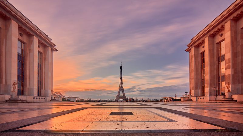 The Trocadéro At Dawn, Paris