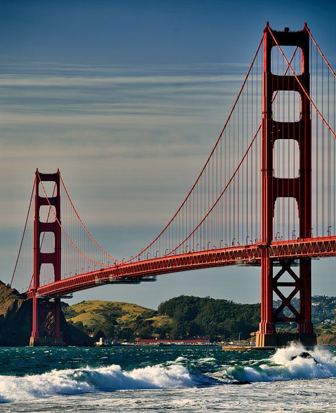 Golden Gate Postcard Style