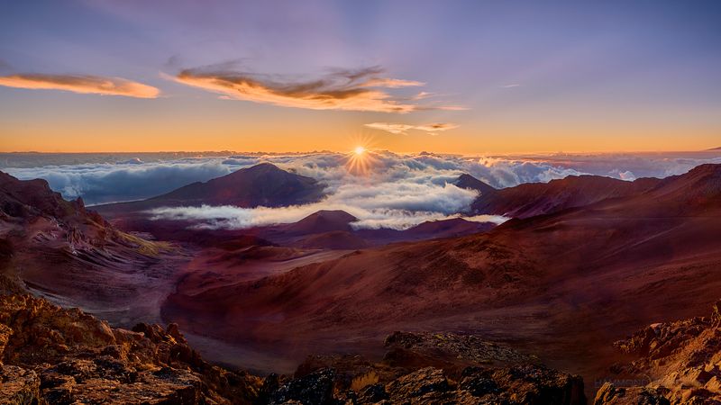 Dawn On Haleakala