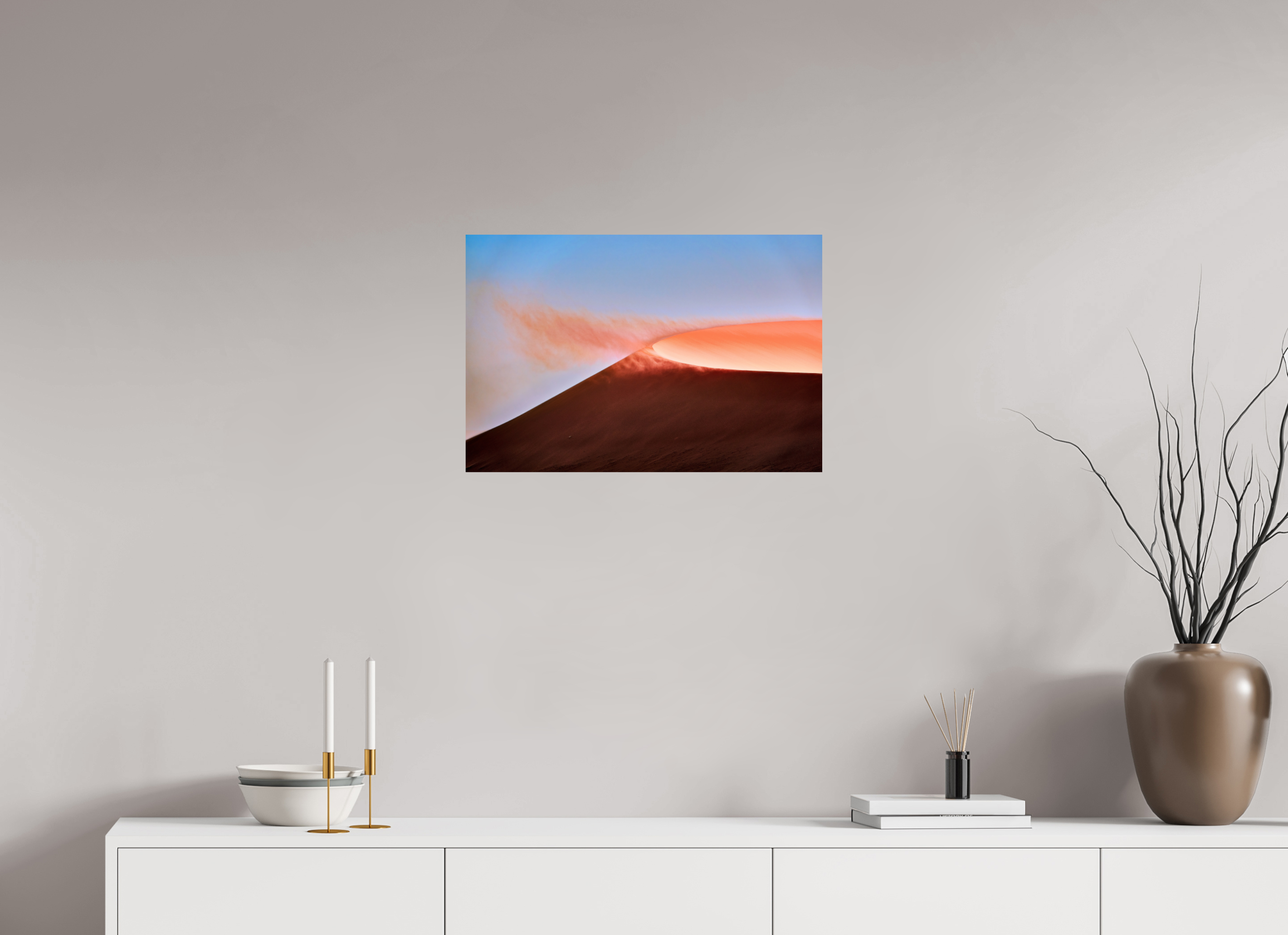 24 x 16″, Giclée Alu-Dibond Deadvlei San Dune Crater Rim