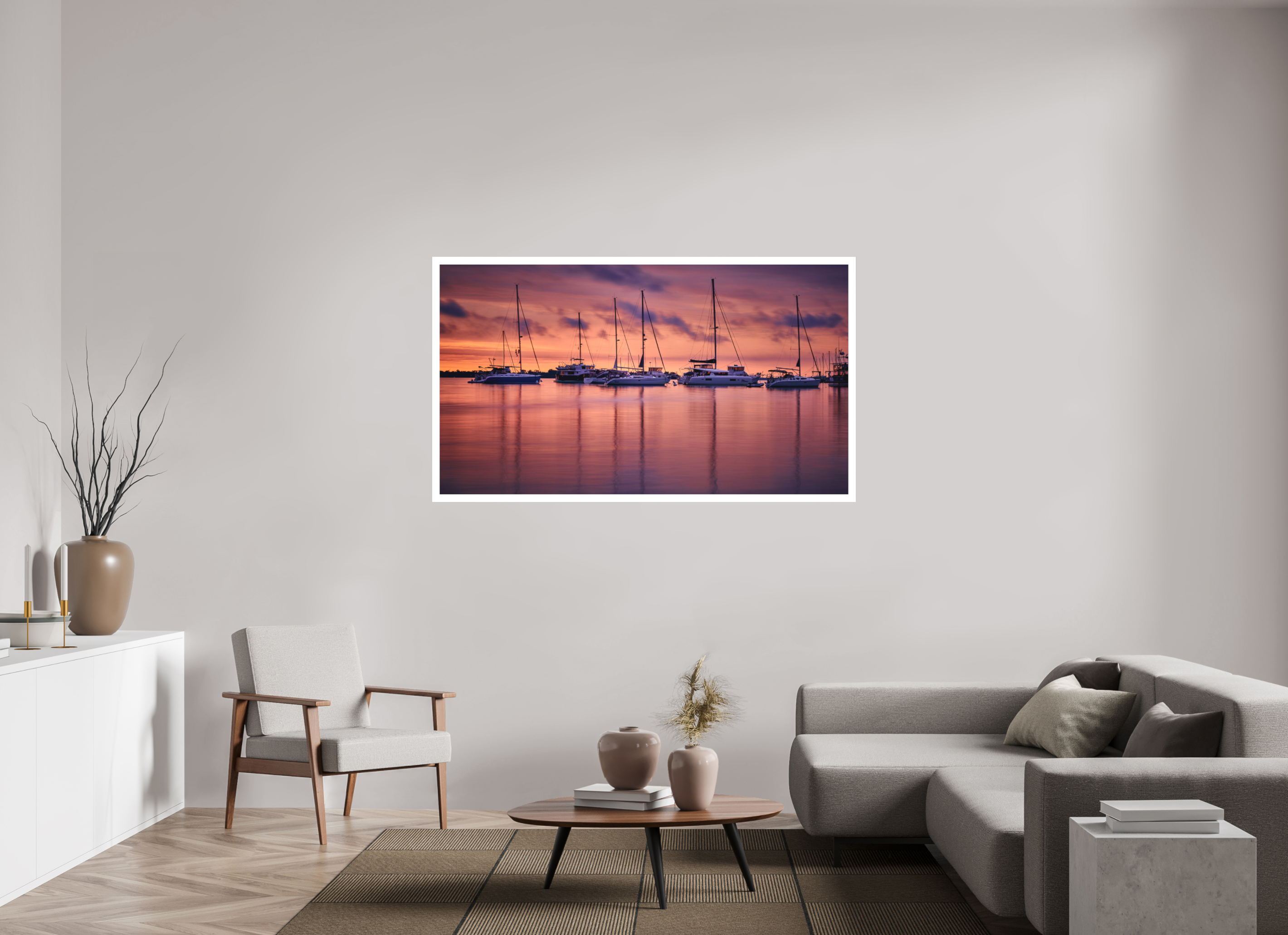 64 x 36″, Fine Art Bonded Acrylic Portum Tutum: The Annapolis Harbor at Dawn