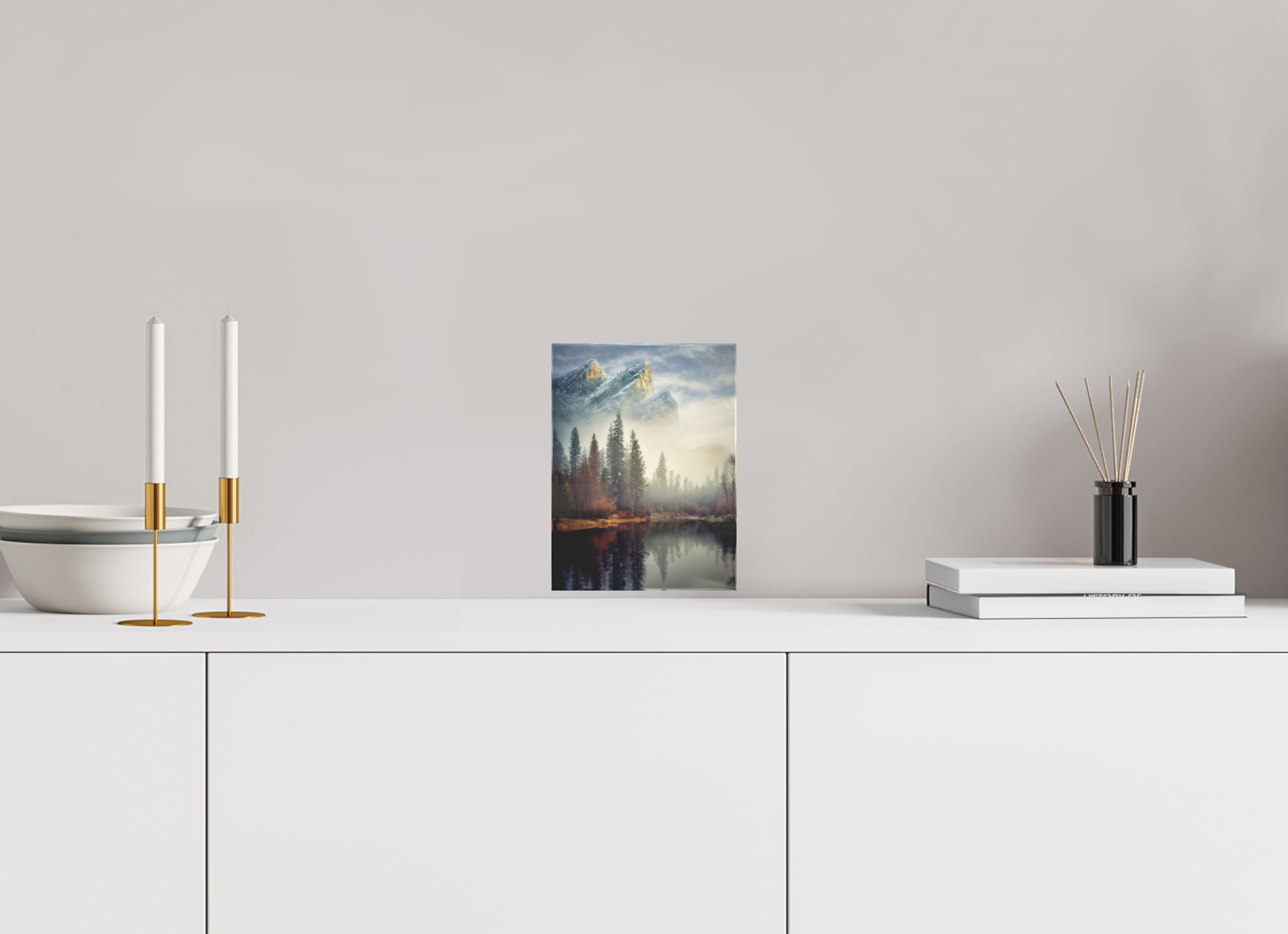 6 x 8″, Acrylic Block Gift Set Leviathans I: In the Mist of the Merced