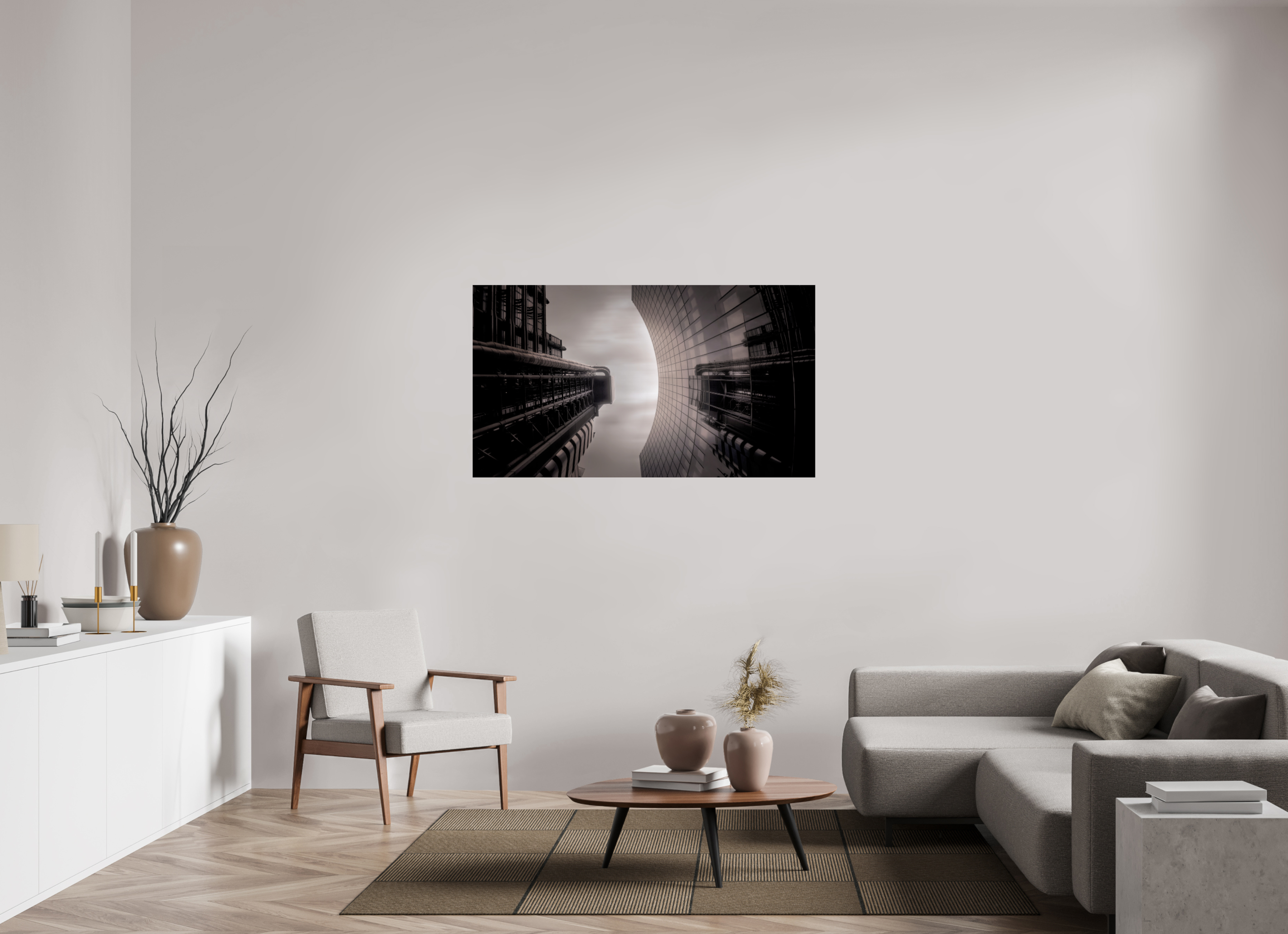 55 x 30.9″, Giclée Alu-Dibond Reflective