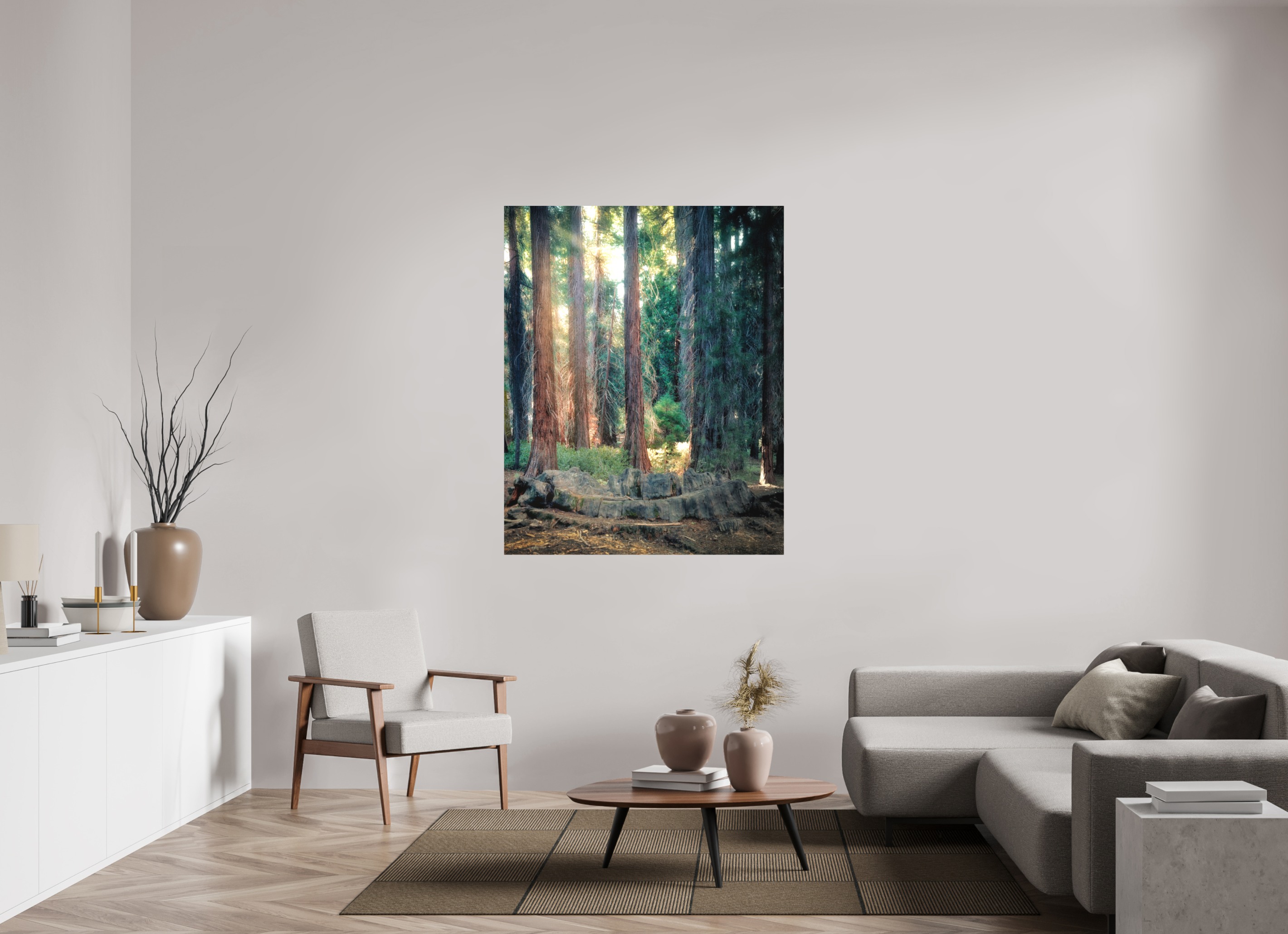 44 x 55″, Fine Art Textile Never Again: The Centennial Stump