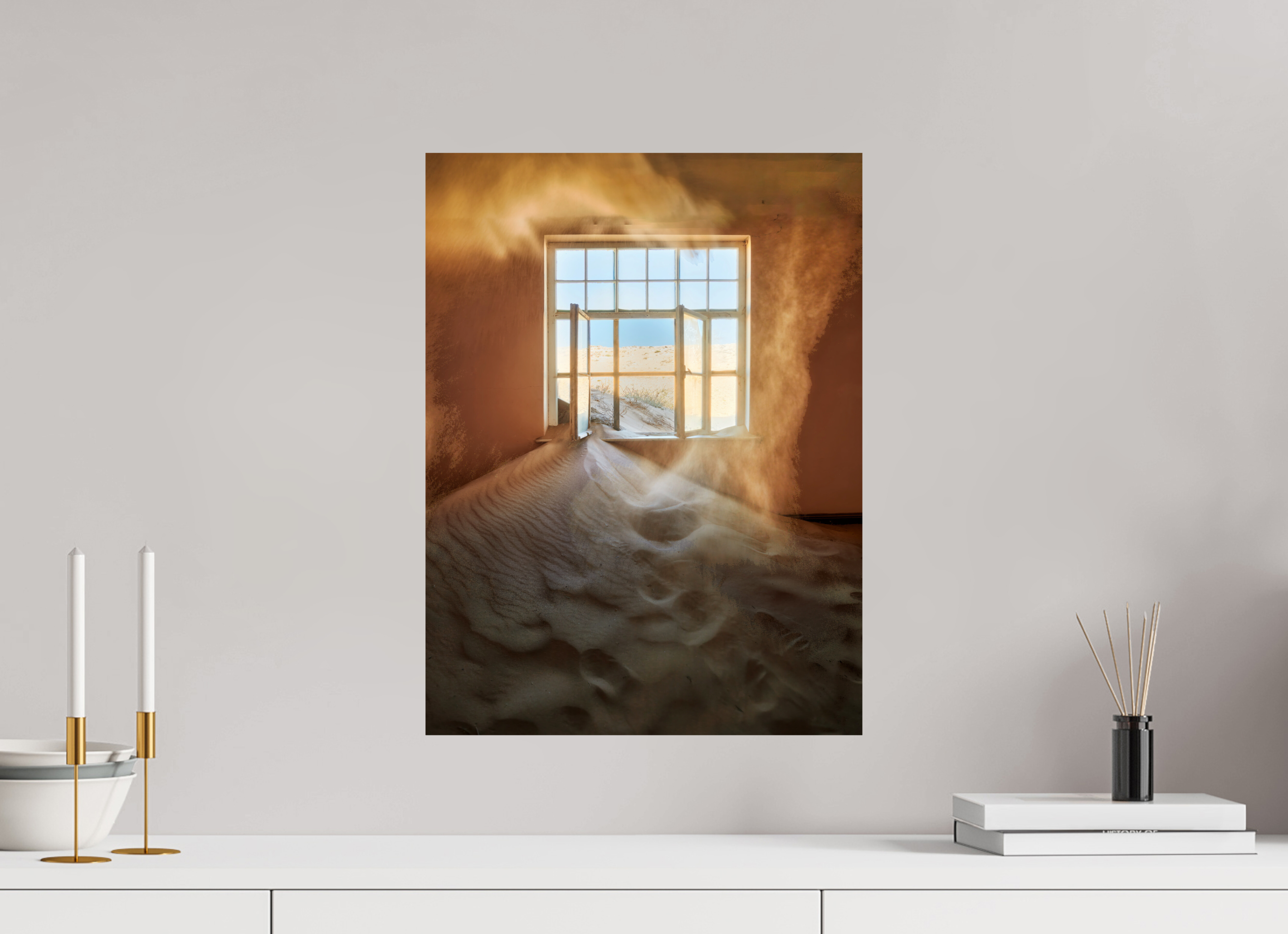 15 x 20″, Giclée Alu-Dibond Window in Time